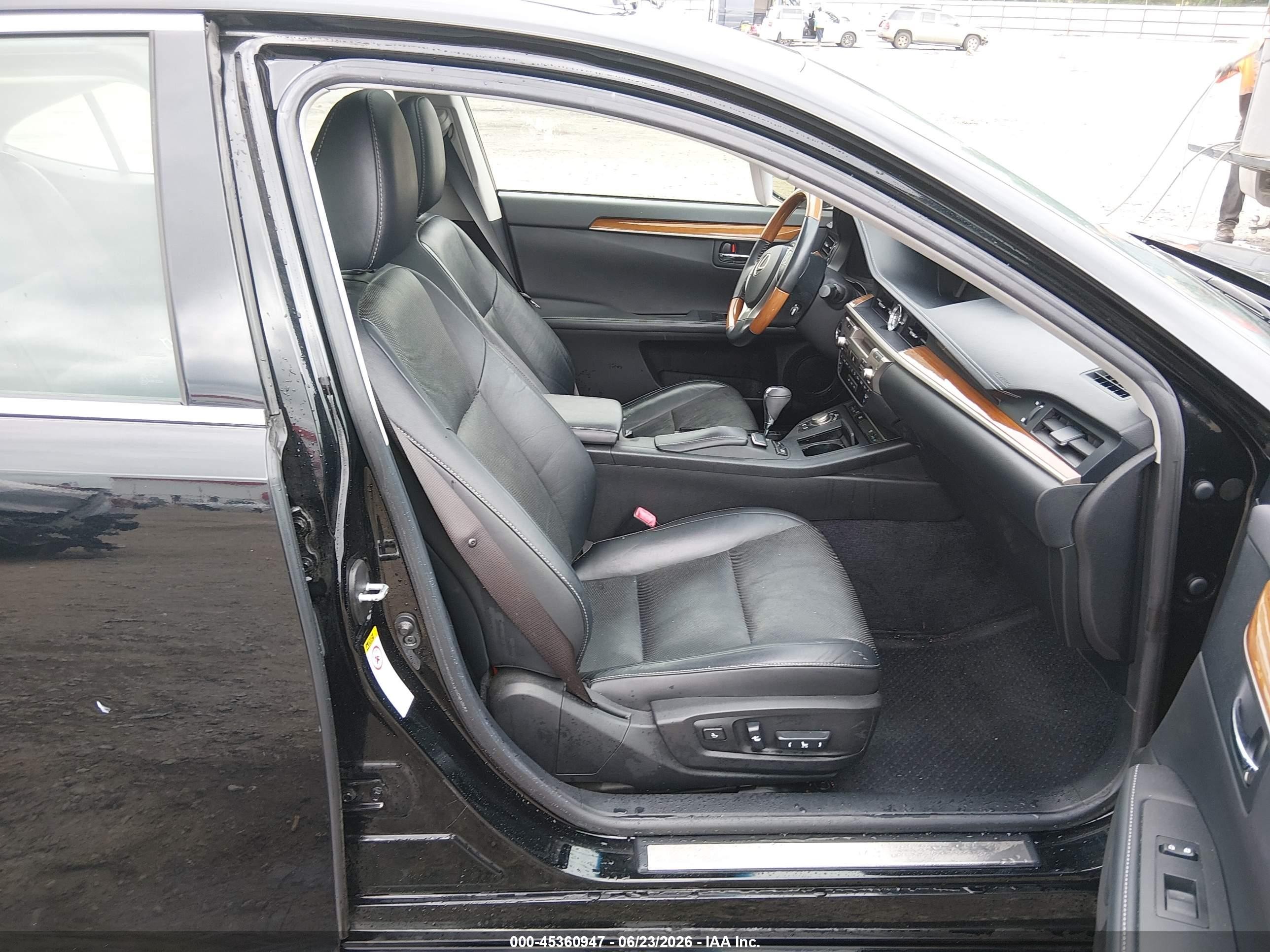 2013 Lexus Es 300h   Black vin: JTHBW1GG8D2036107