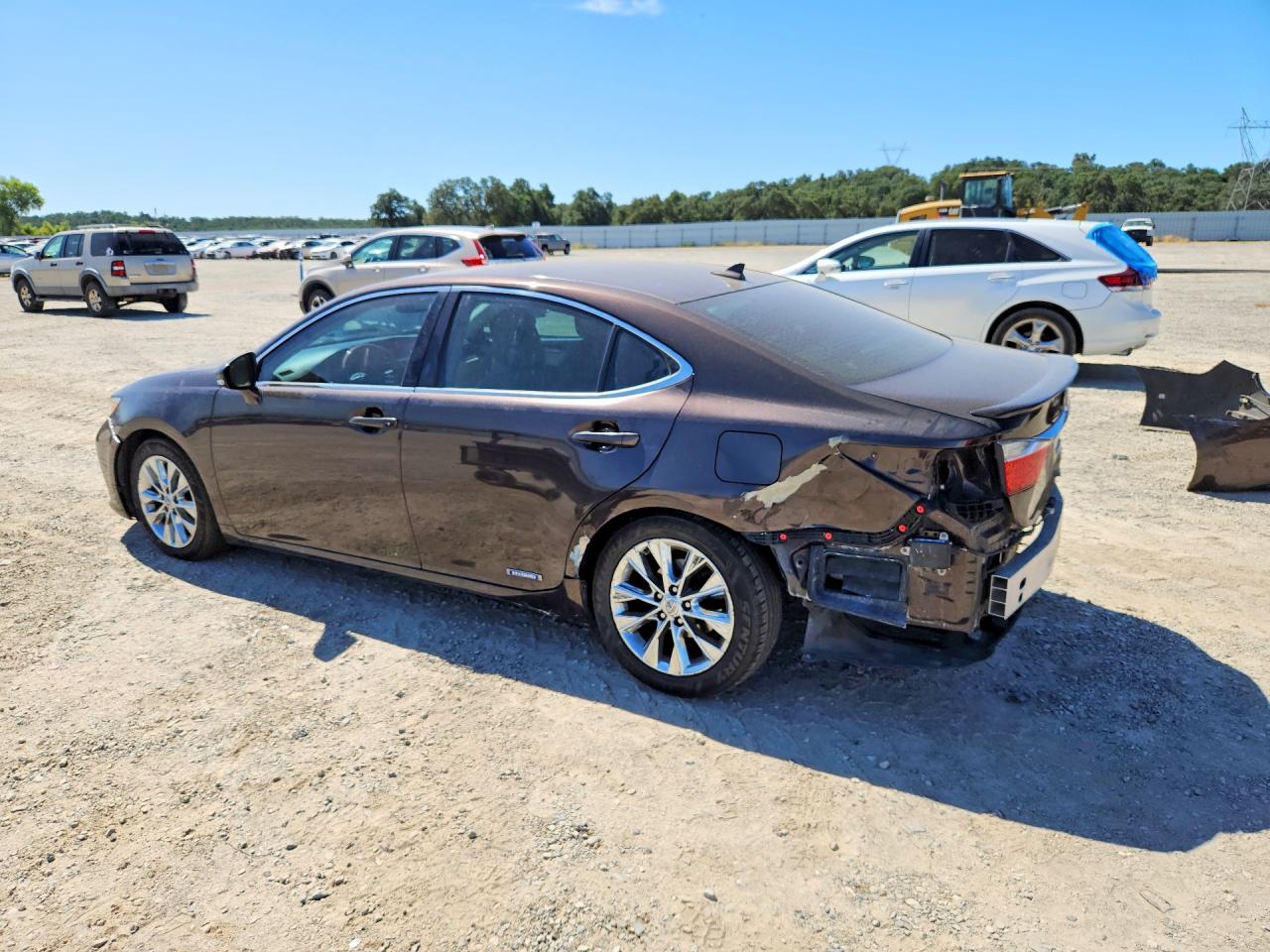 2014 Lexus Es 300h Brown vin: JTHBW1GG8E2045939