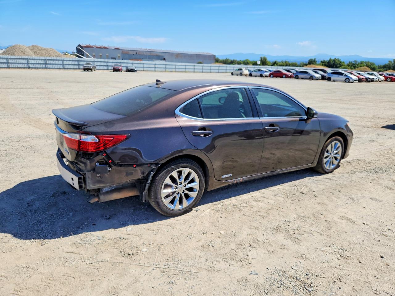 2014 Lexus Es 300h Brown vin: JTHBW1GG8E2045939