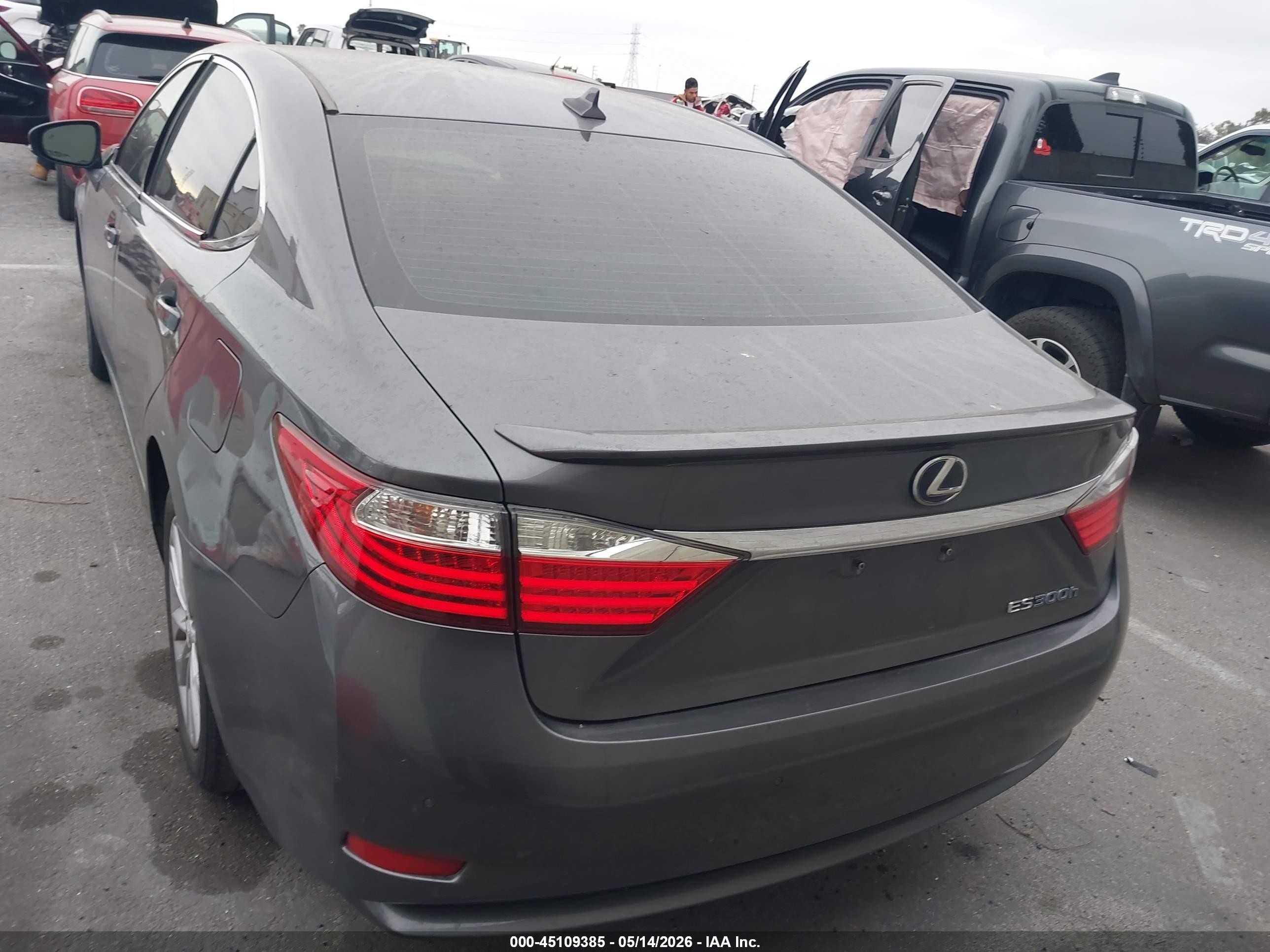2014 Lexus Es 300h   Серый vin: JTHBW1GG8E2053541