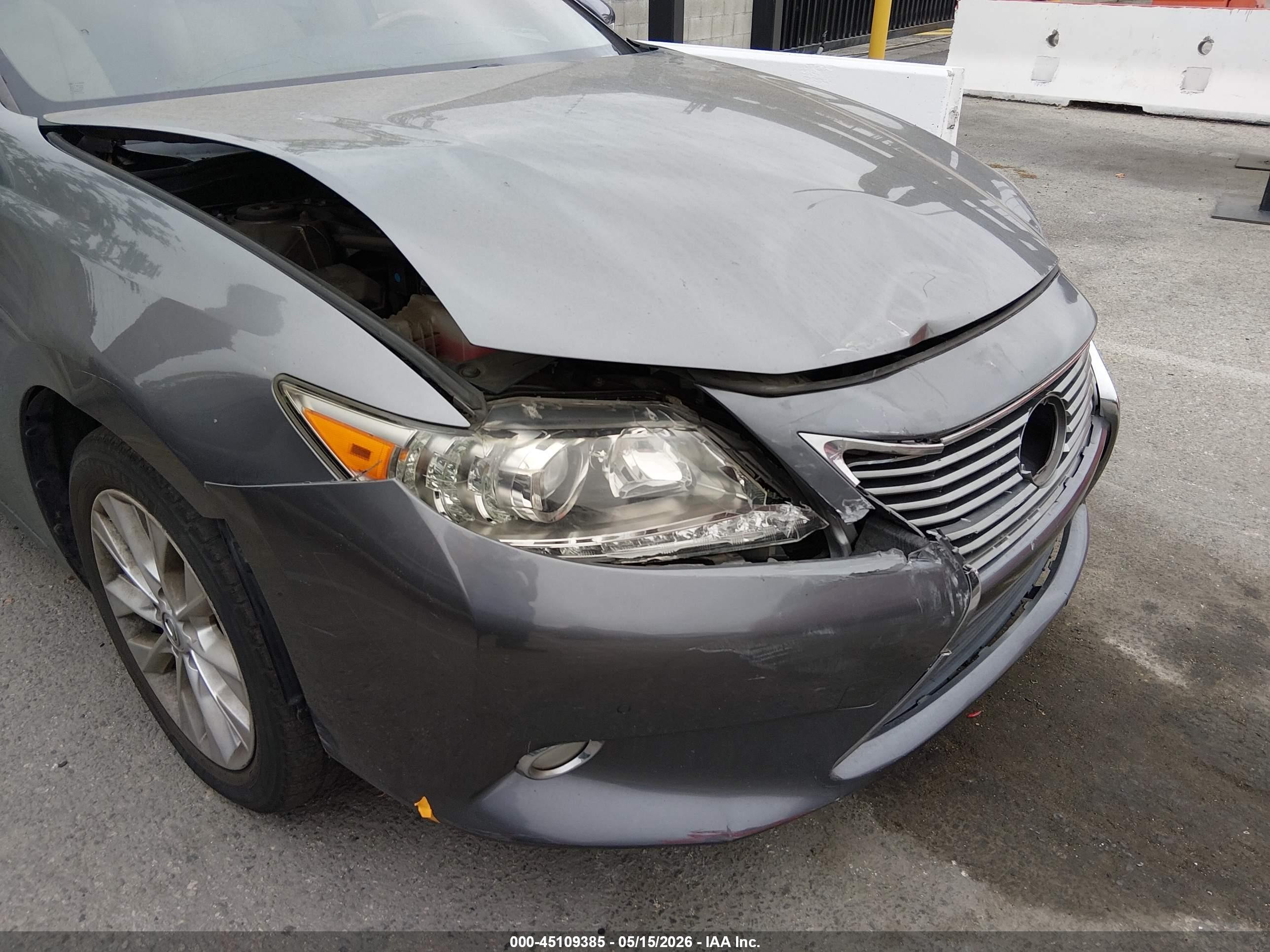 2014 Lexus Es 300h   Серый vin: JTHBW1GG8E2053541
