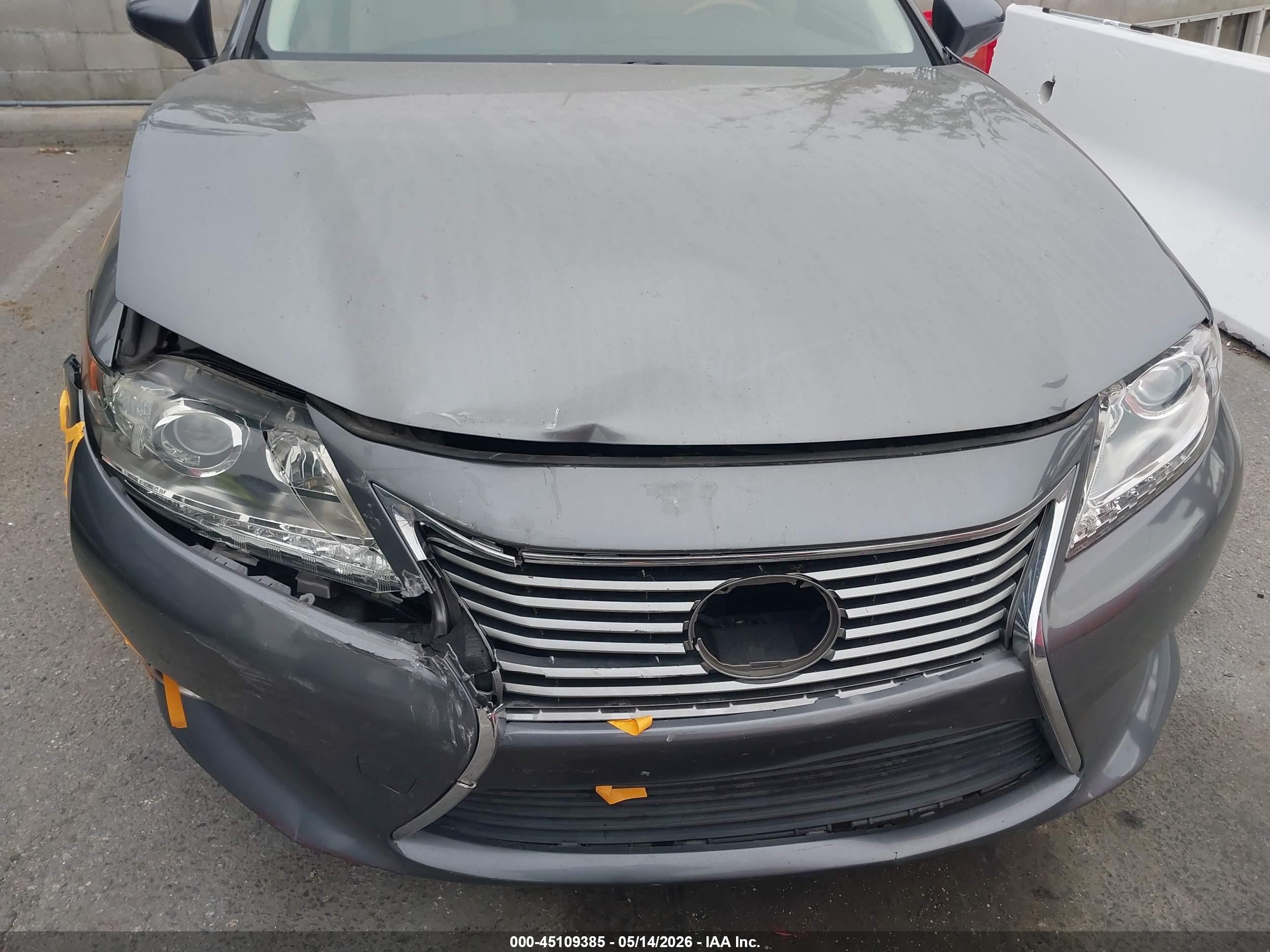 2014 Lexus Es 300h   Серый vin: JTHBW1GG8E2053541