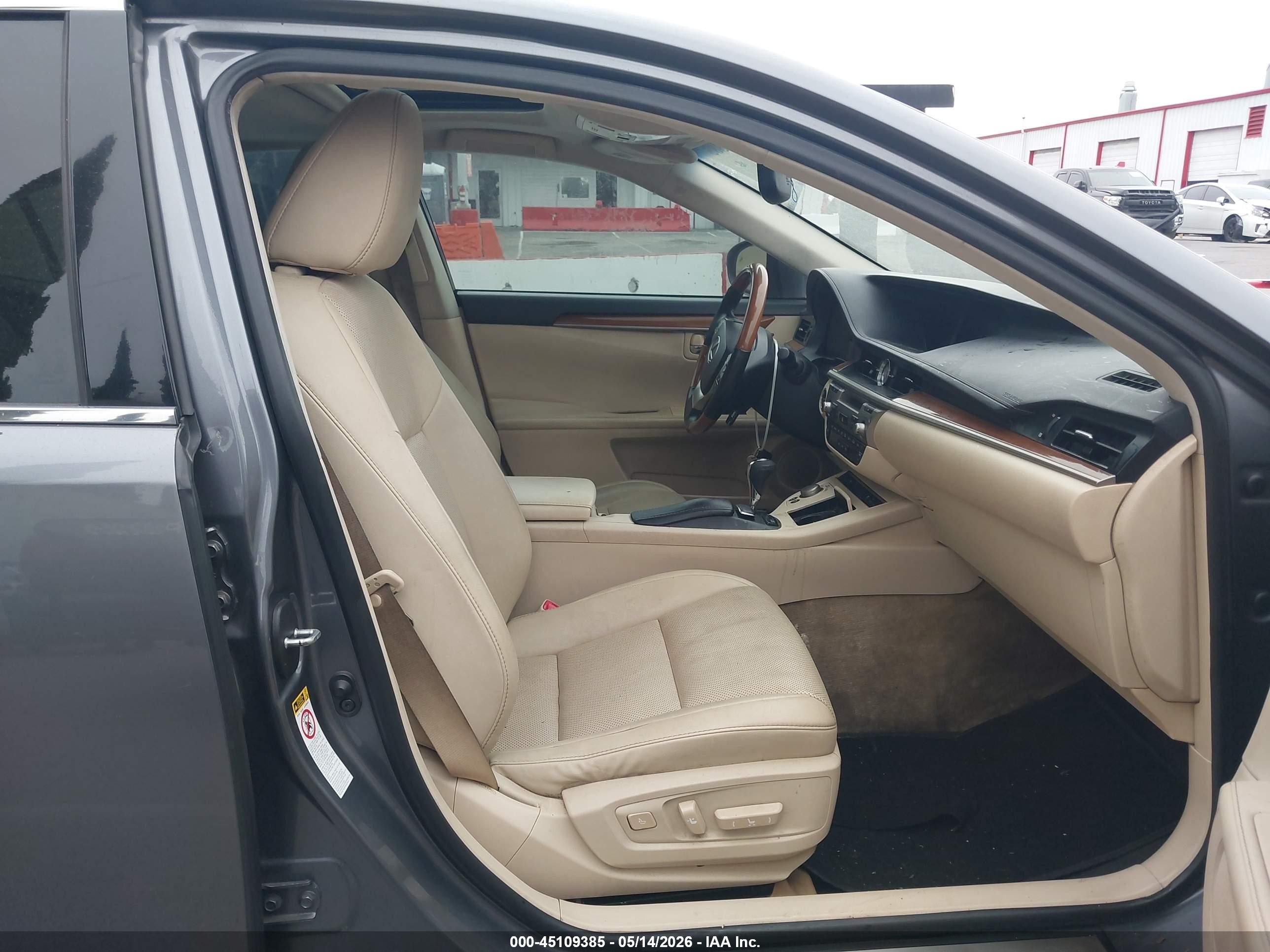 2014 Lexus Es 300h   Серый vin: JTHBW1GG8E2053541