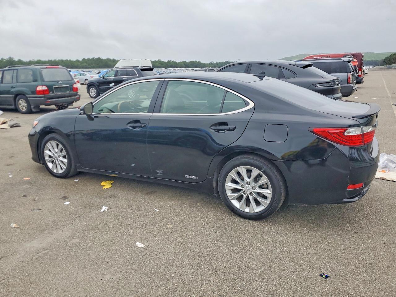 2014 Lexus Es 300h Black vin: JTHBW1GG8E2068914