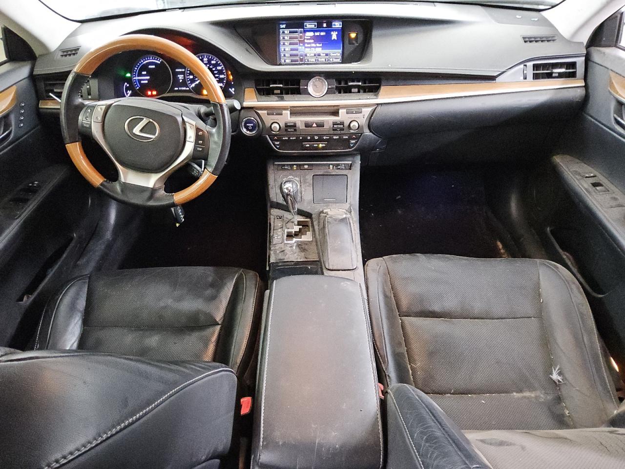 2015 Lexus Es 300h Белый vin: JTHBW1GG8F2090154