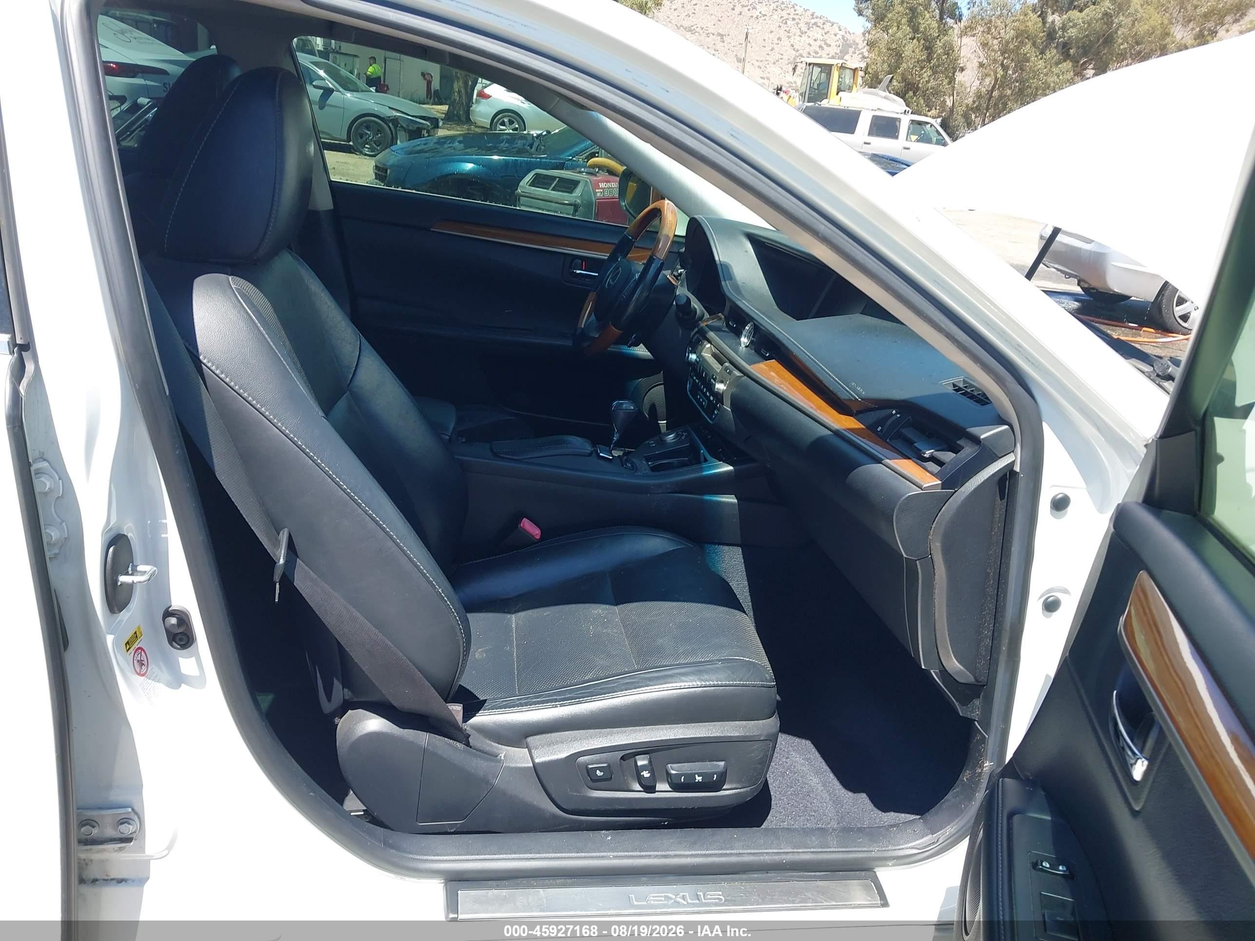 2013 Lexus Es 300h   White vin: JTHBW1GG9D2004606