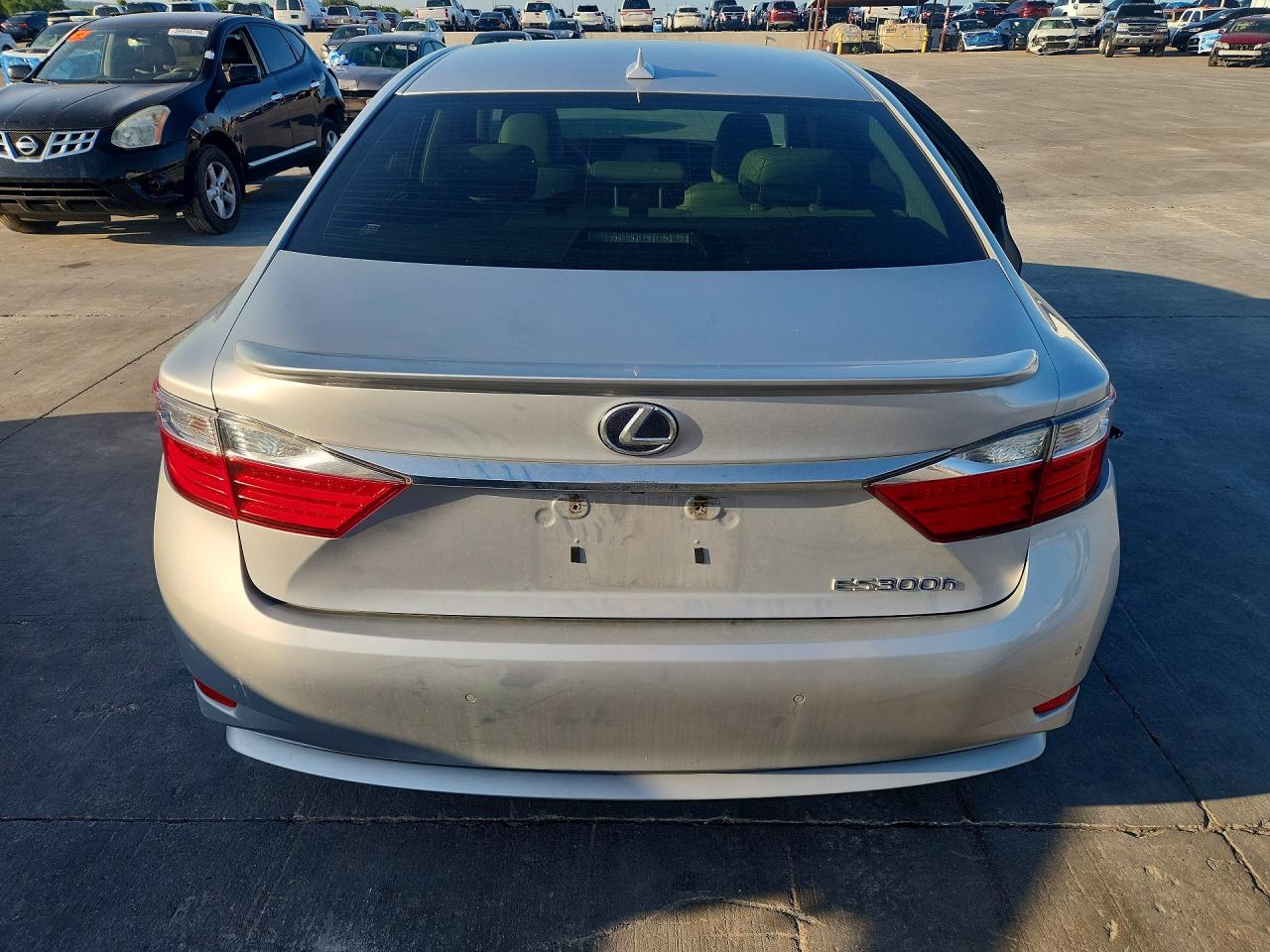 2013 Lexus Es 300h Silver vin: JTHBW1GG9D2004816