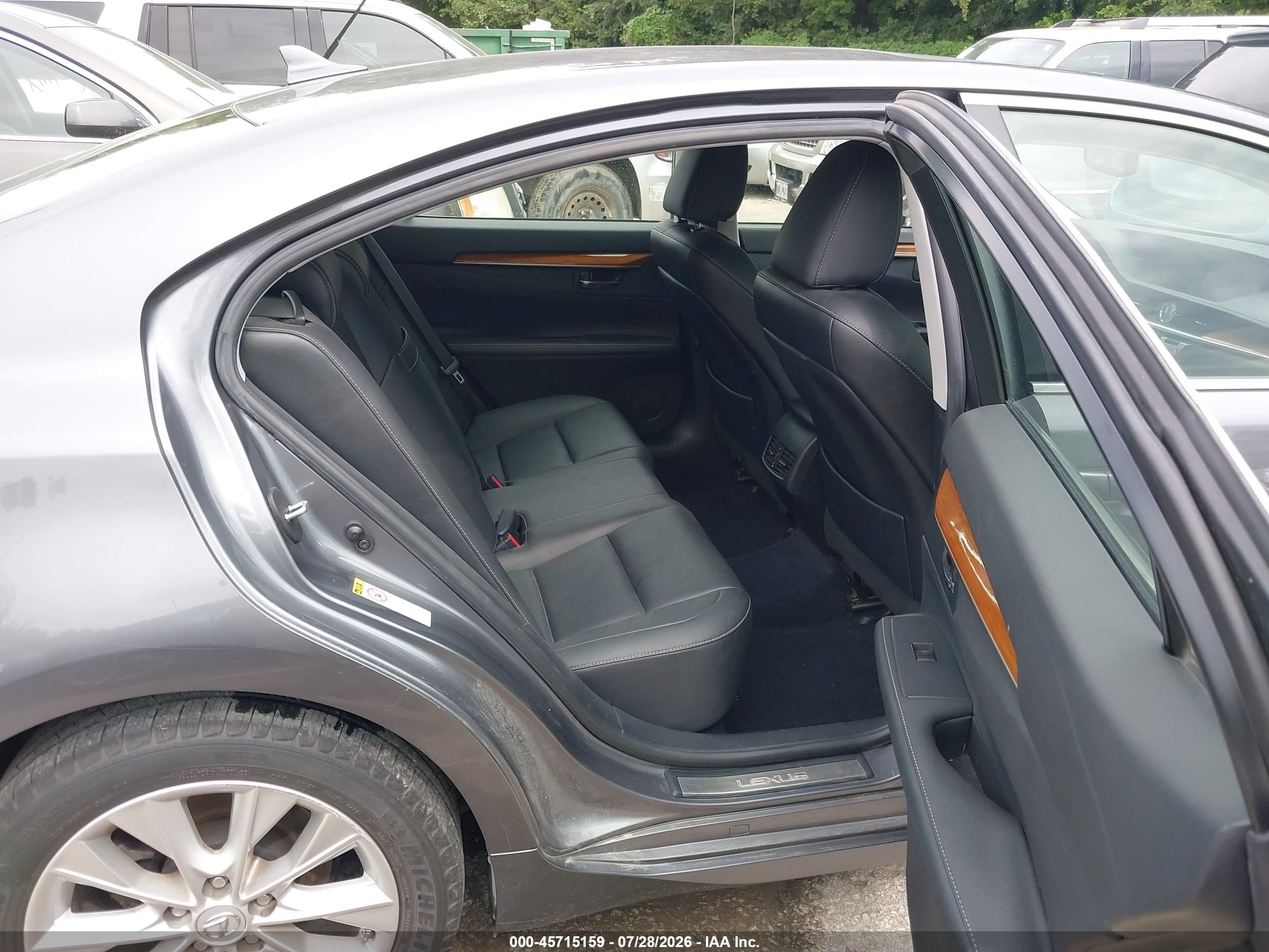2013 Lexus Es 300h Gray vin: JTHBW1GG9D2005013