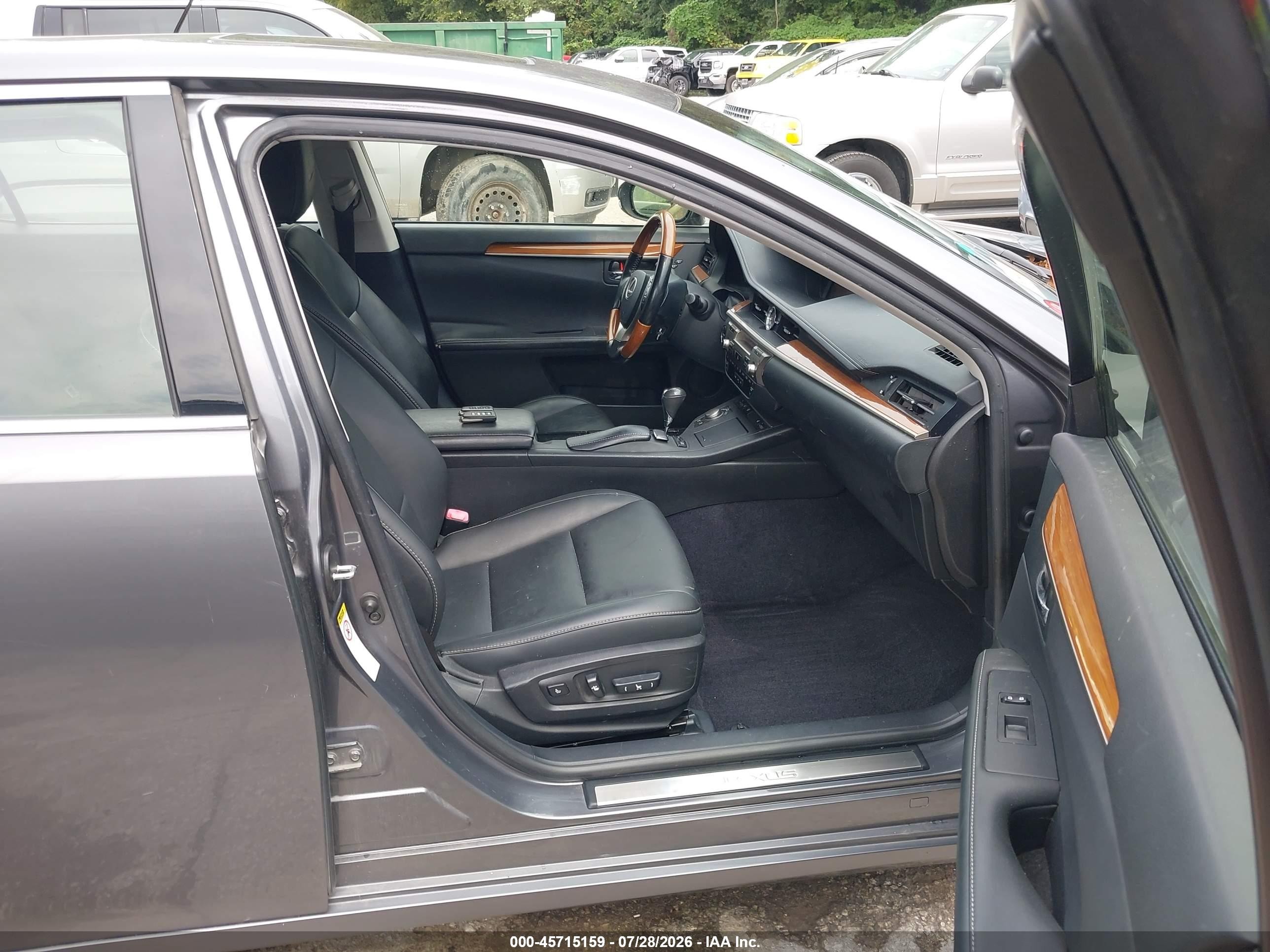 2013 Lexus Es 300h Gray vin: JTHBW1GG9D2005013
