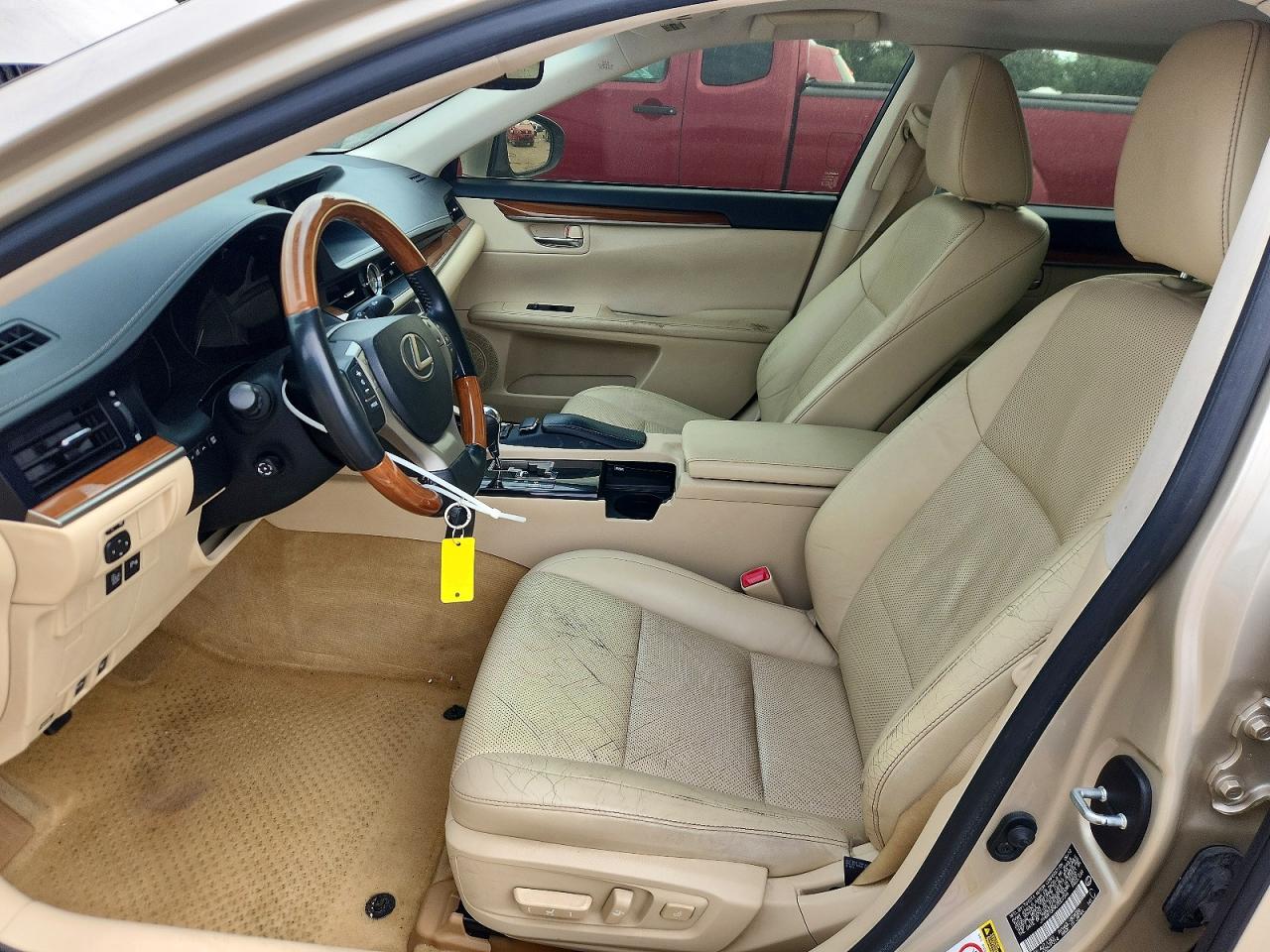 2013 Lexus Es 300h Beige vin: JTHBW1GG9D2007246
