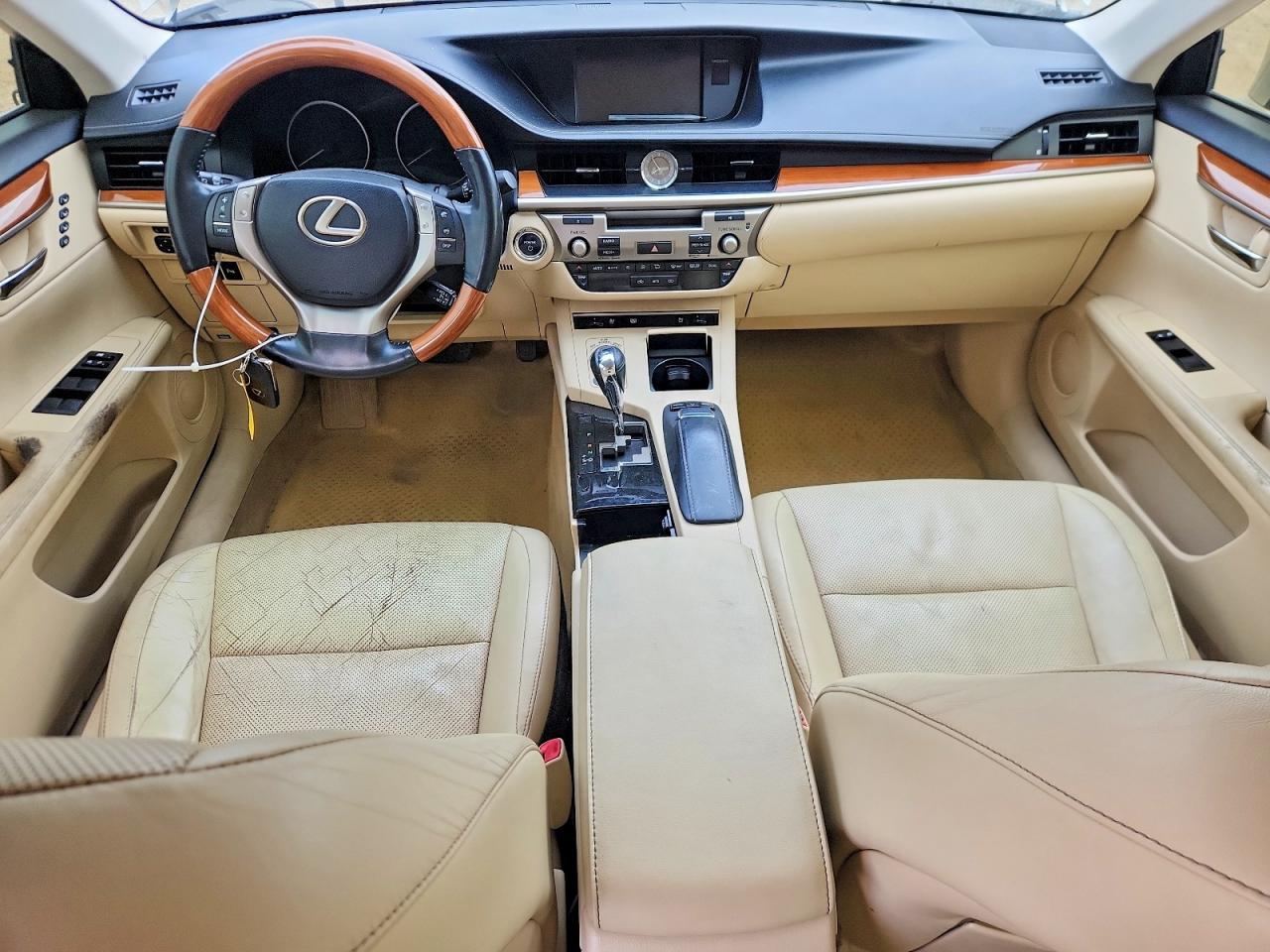 2013 Lexus Es 300h Beige vin: JTHBW1GG9D2007246