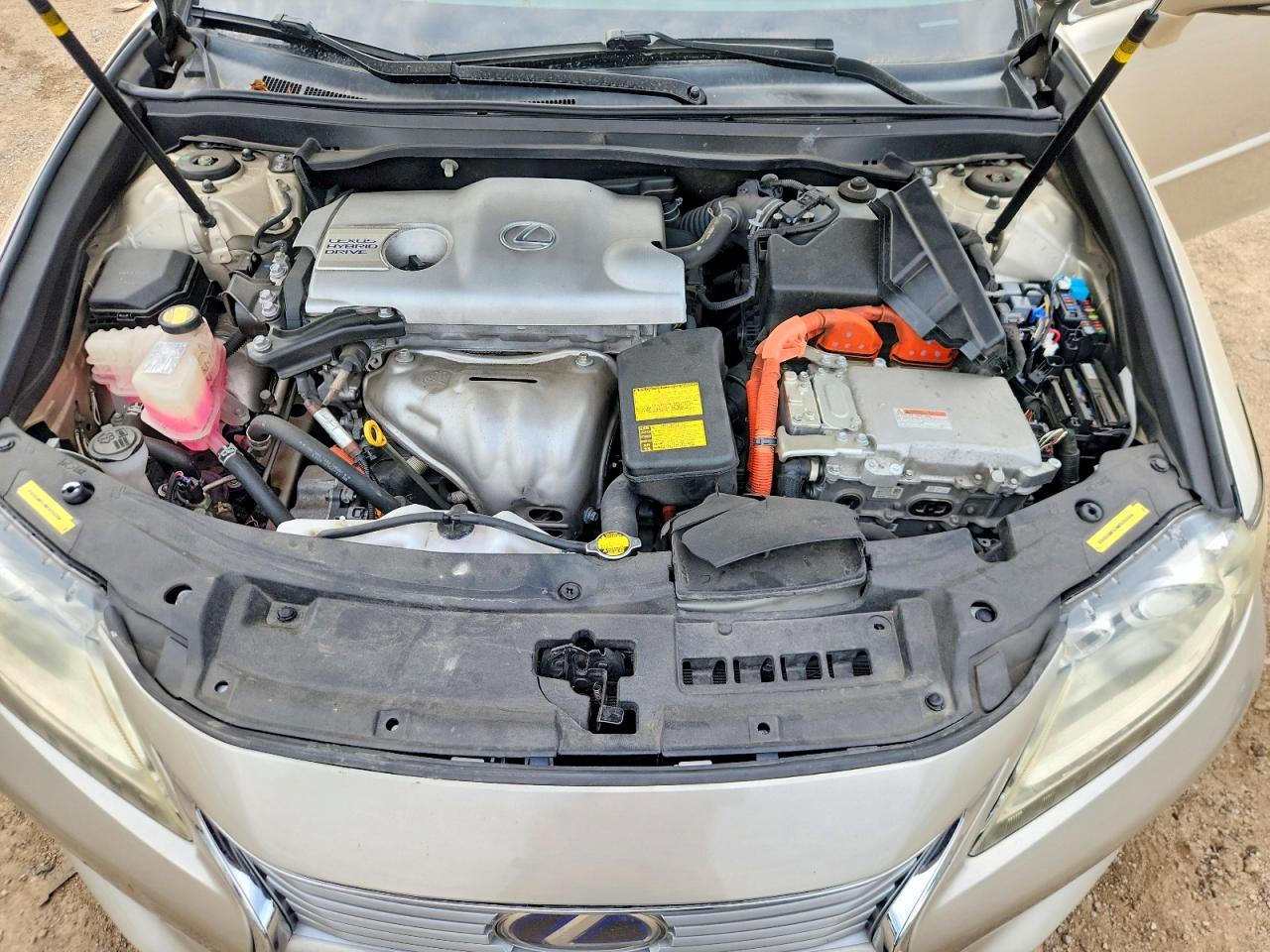 2013 Lexus Es 300h Beige vin: JTHBW1GG9D2007246