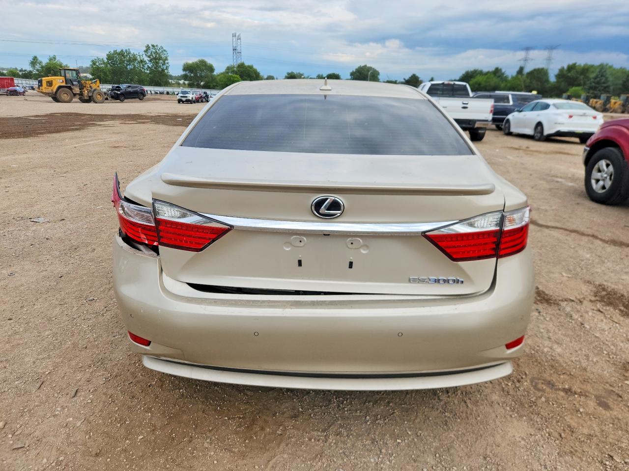 2013 Lexus Es 300h Beige vin: JTHBW1GG9D2007246