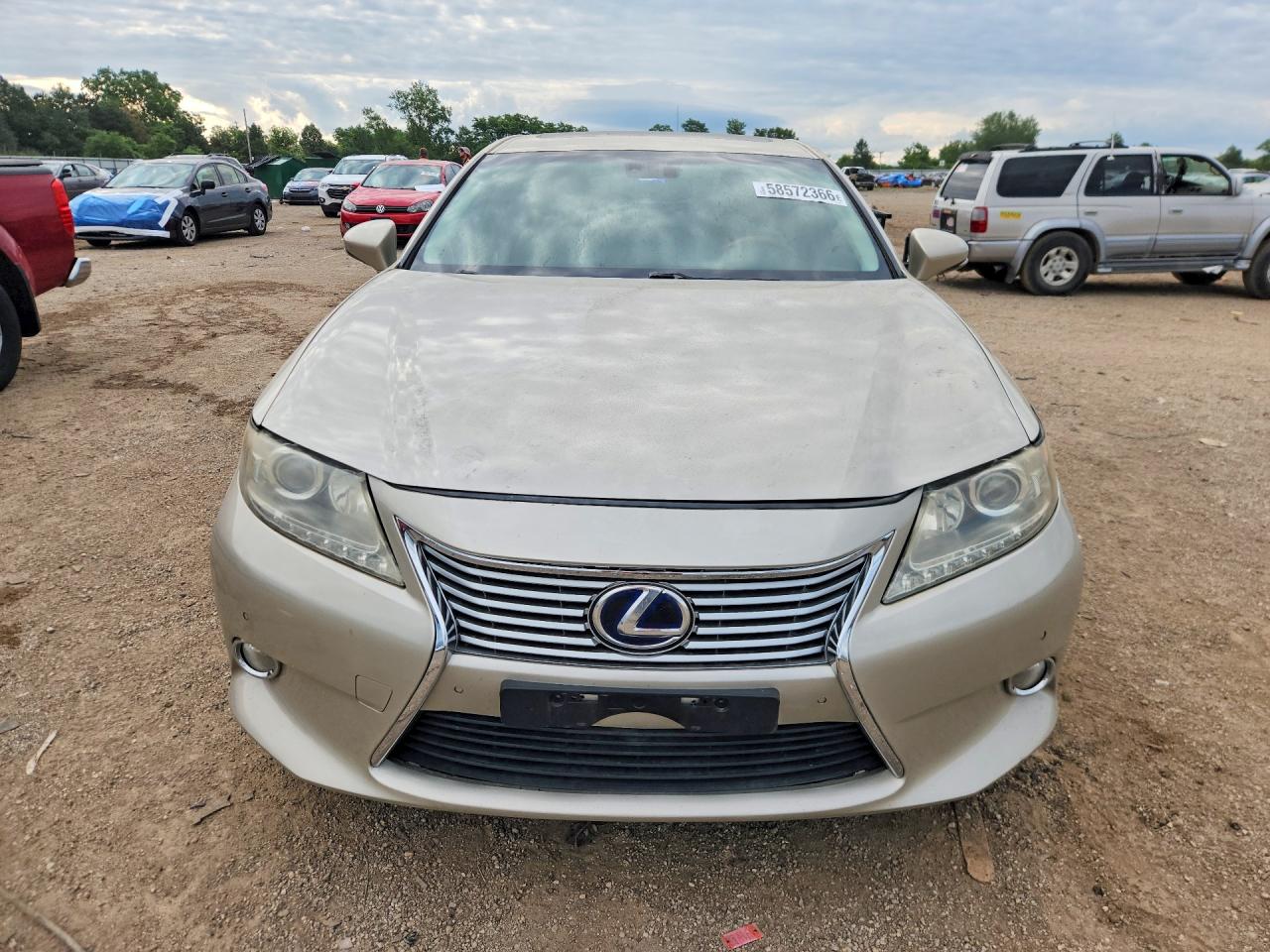 2013 Lexus Es 300h Beige vin: JTHBW1GG9D2007246