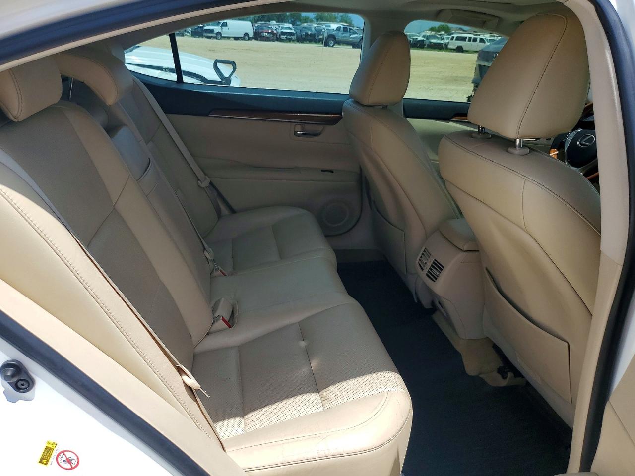 2013 Lexus Es 300h White vin: JTHBW1GG9D2010583