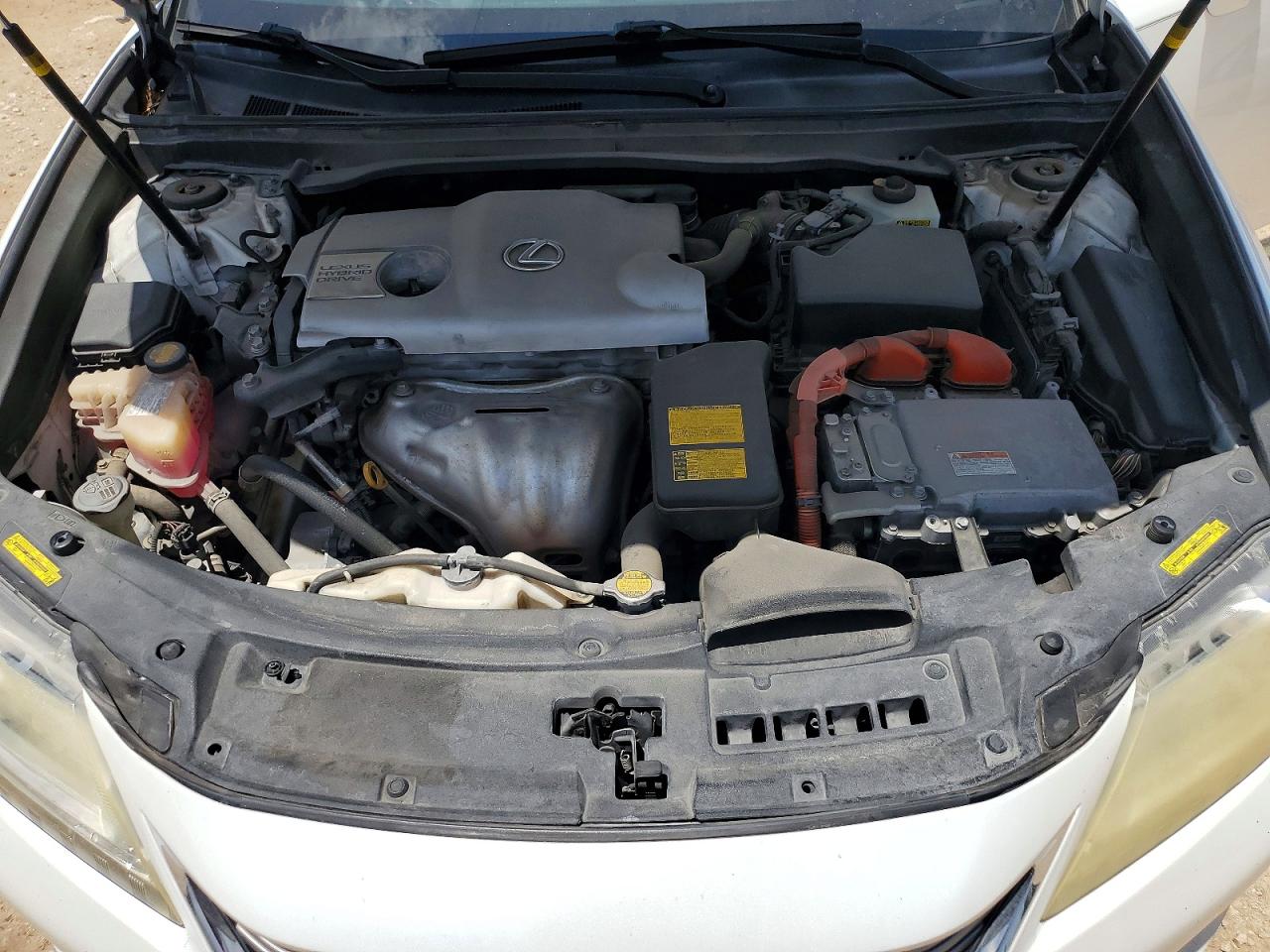 2013 Lexus Es 300h White vin: JTHBW1GG9D2010583