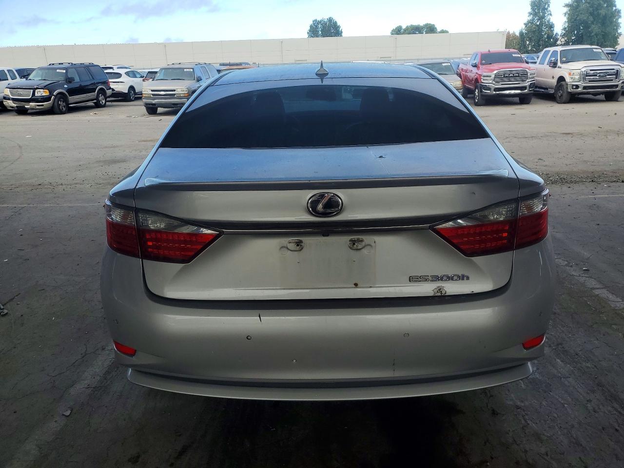 2013 Lexus Es 300h Silver vin: JTHBW1GG9D2013306