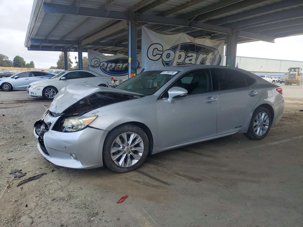 2013 Lexus Es 300h Silver vin: JTHBW1GG9D2013306