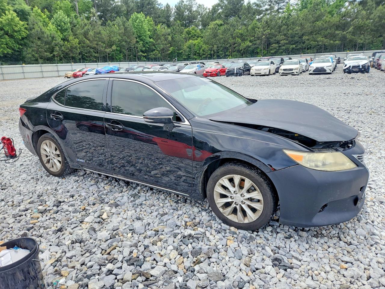 2013 Lexus Es 300h Black vin: JTHBW1GG9D2021860
