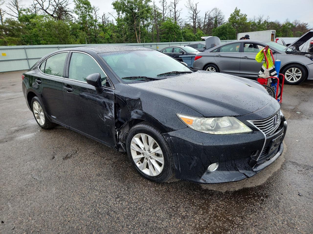 2013 Lexus Es 300h Black vin: JTHBW1GG9D2022989