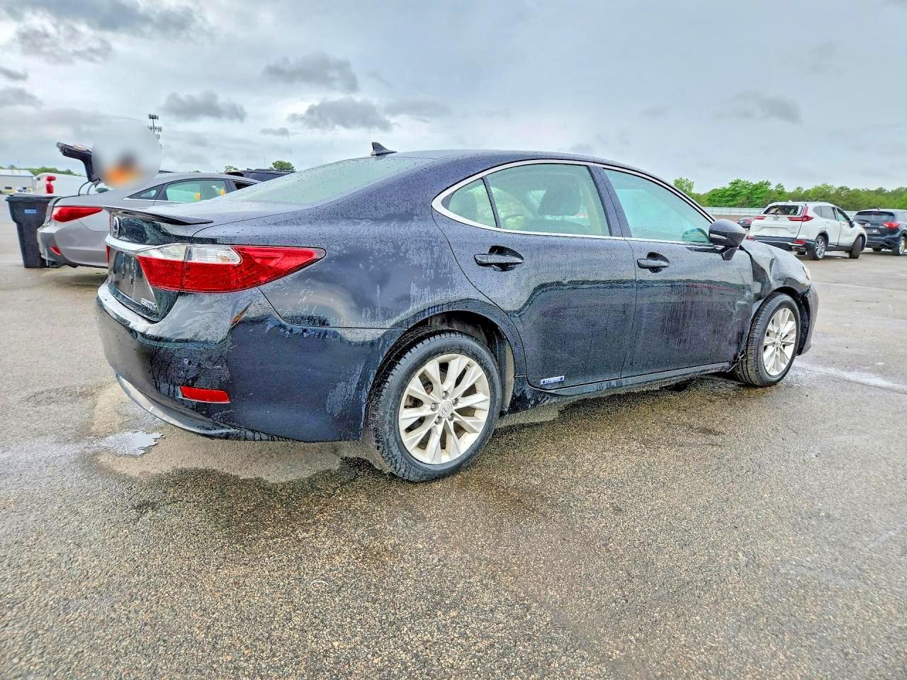 2013 Lexus Es 300h Black vin: JTHBW1GG9D2022989