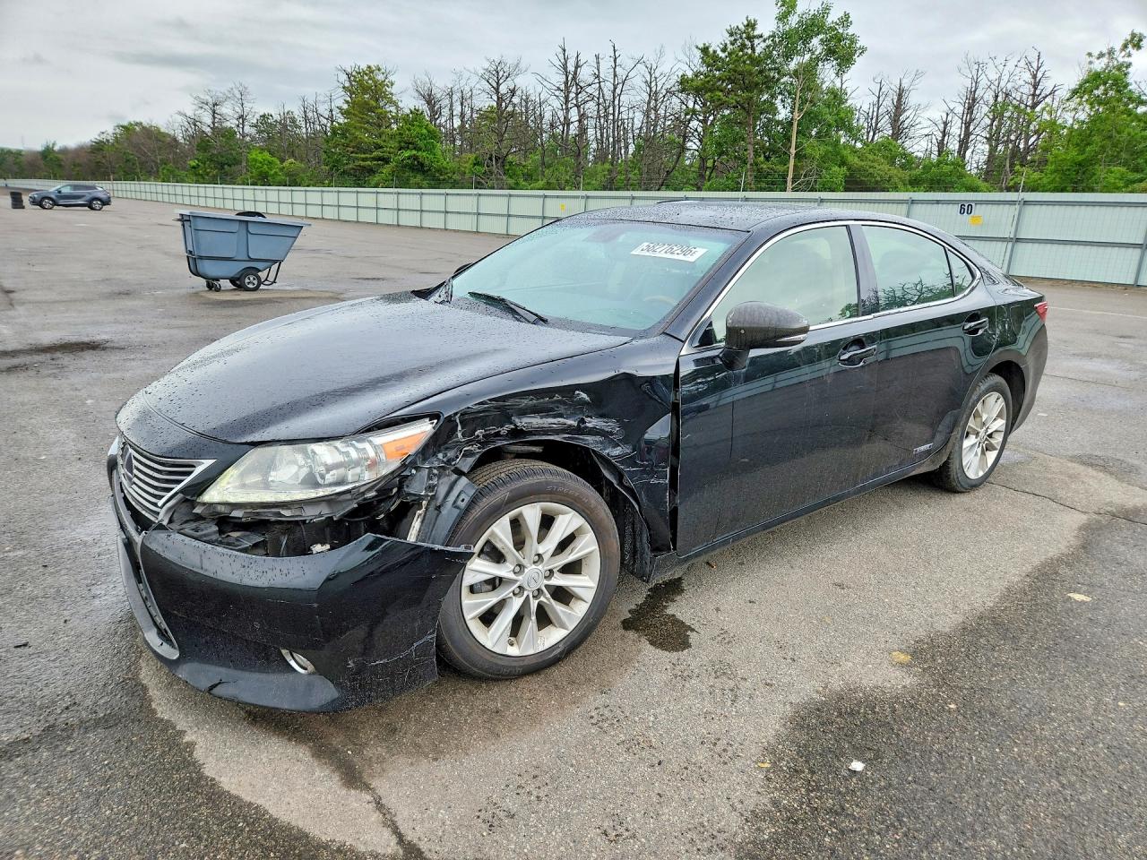 2013 Lexus Es 300h Black vin: JTHBW1GG9D2022989