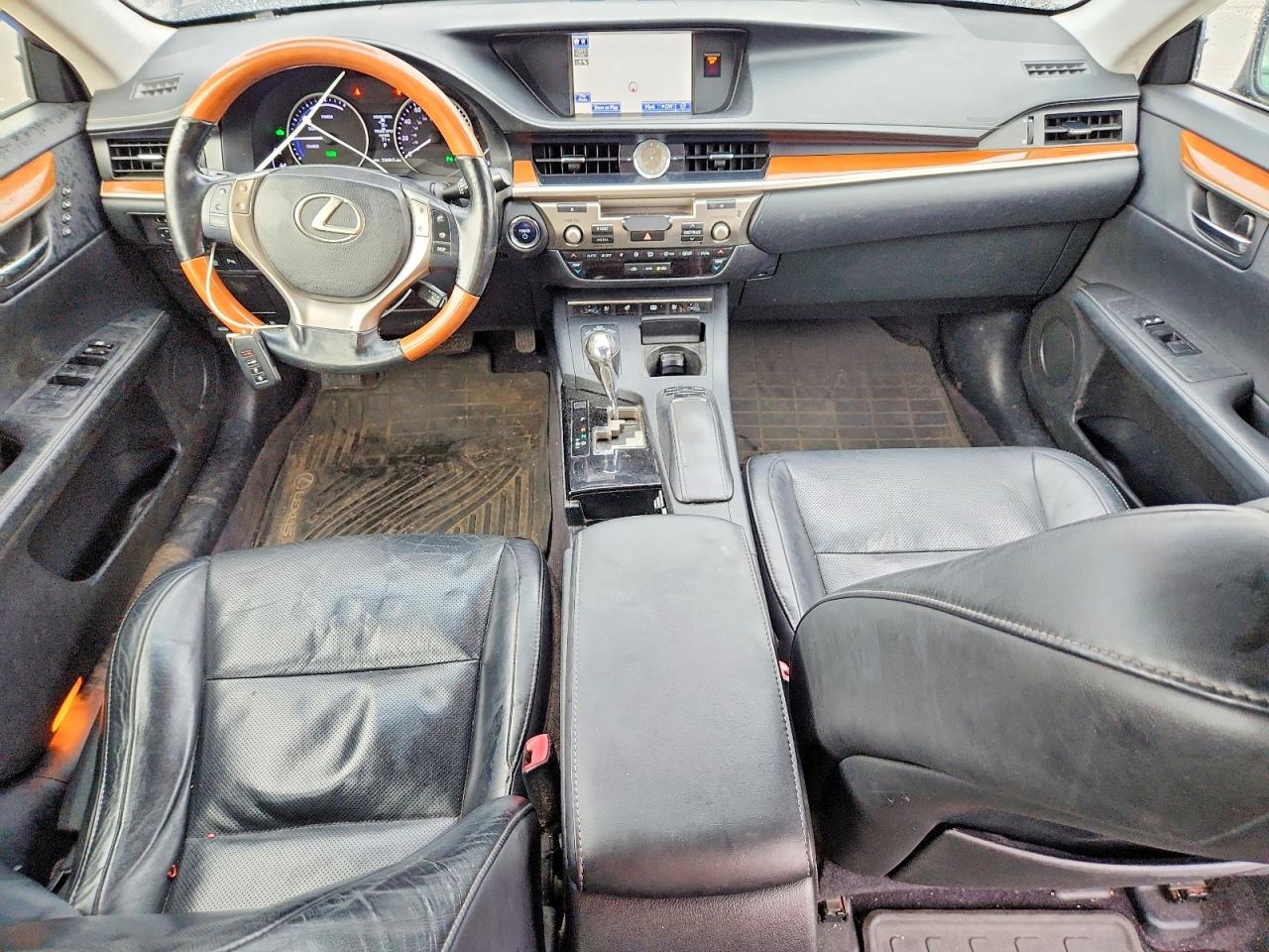 2013 Lexus Es 300h Black vin: JTHBW1GG9D2022989