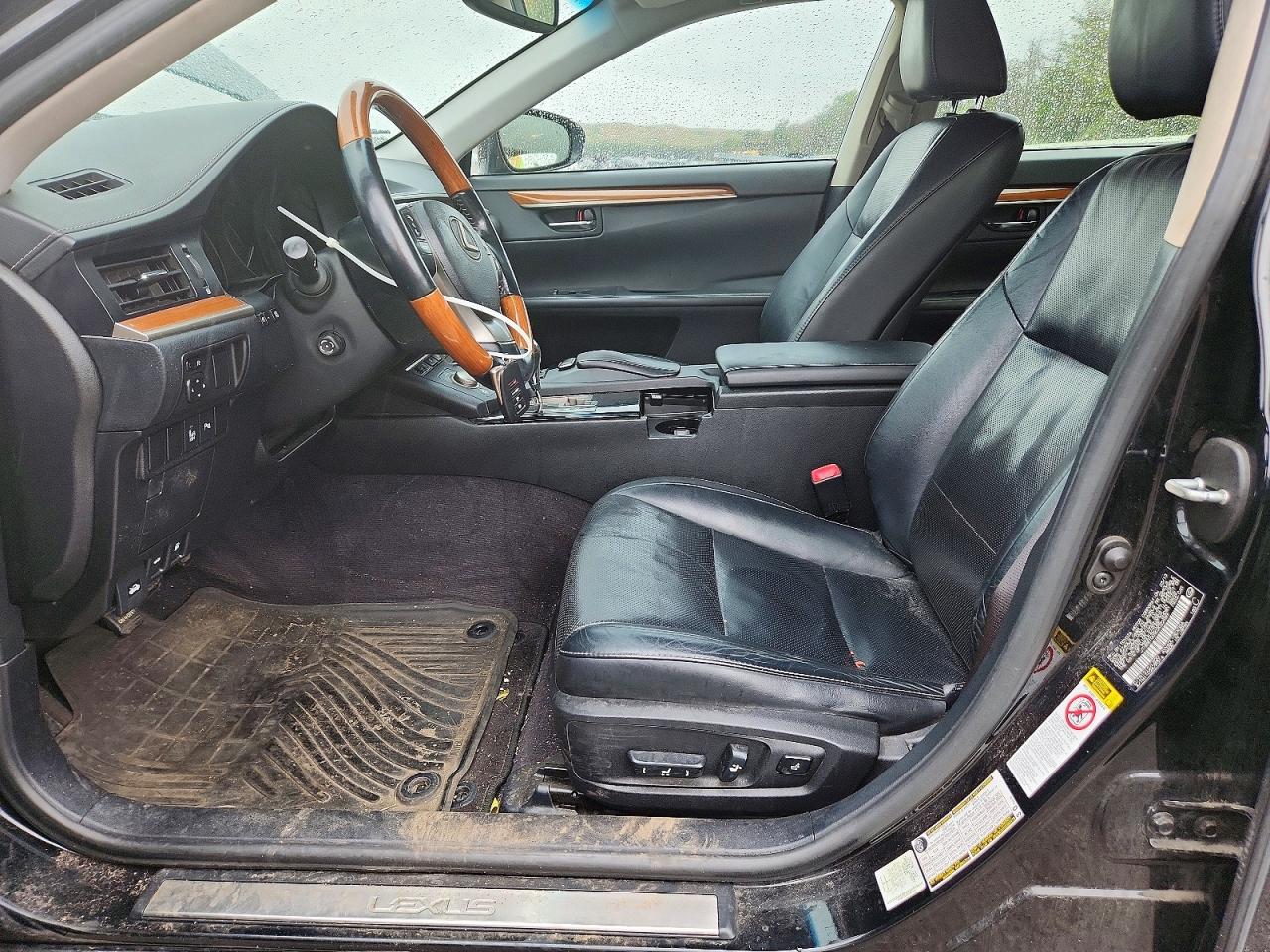 2013 Lexus Es 300h Black vin: JTHBW1GG9D2022989