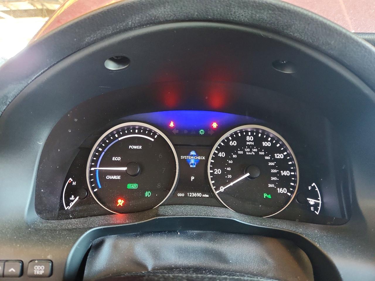 2013 Lexus Es 300h Red vin: JTHBW1GG9D2030879