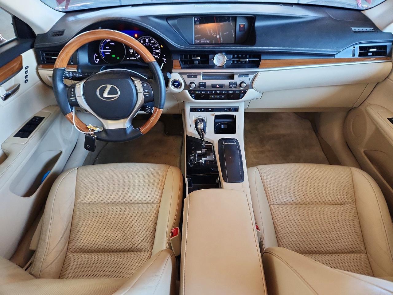 2013 Lexus Es 300h Red vin: JTHBW1GG9D2030879