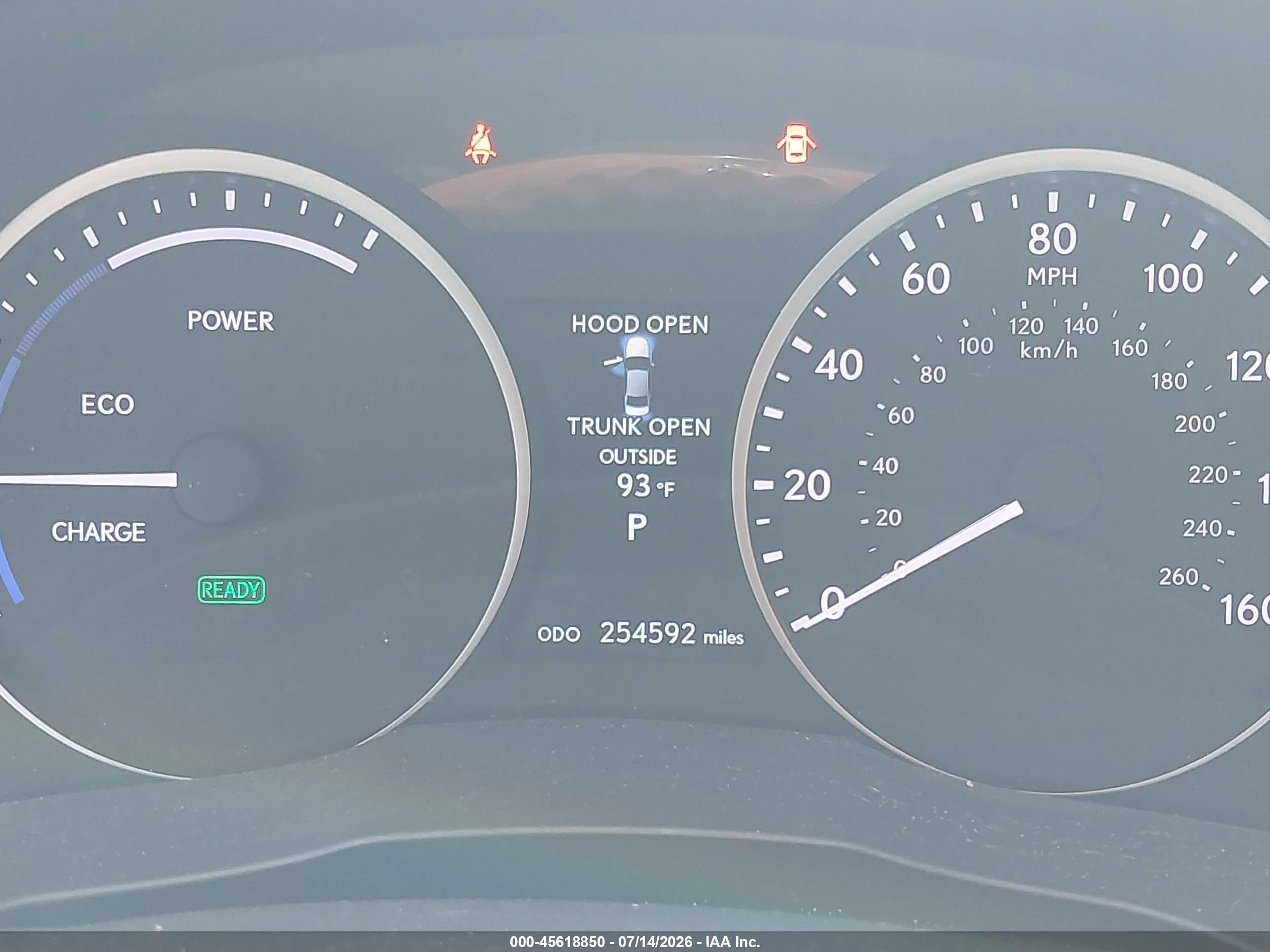 2013 Lexus Es 300h   Silver vin: JTHBW1GG9D2033040