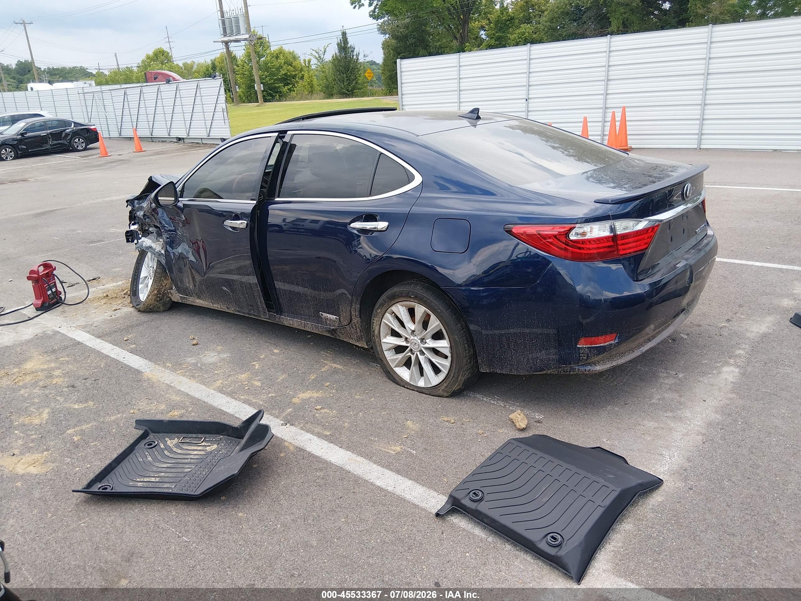 2013 Lexus Es 300h   Blue vin: JTHBW1GG9D2033538
