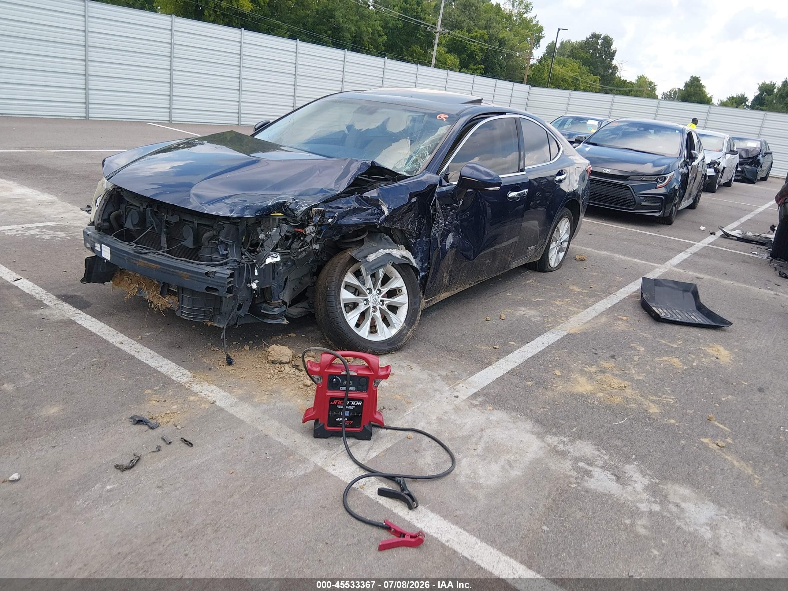 2013 Lexus Es 300h   Blue vin: JTHBW1GG9D2033538