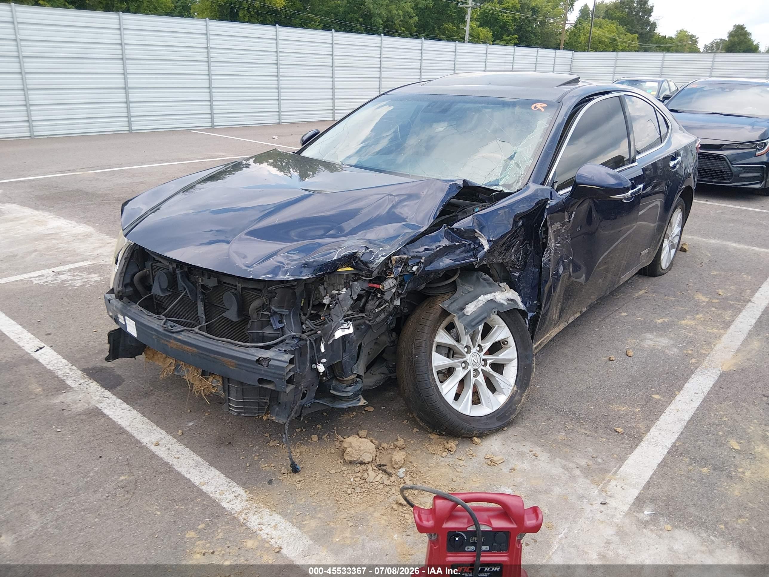 2013 Lexus Es 300h   Blue vin: JTHBW1GG9D2033538