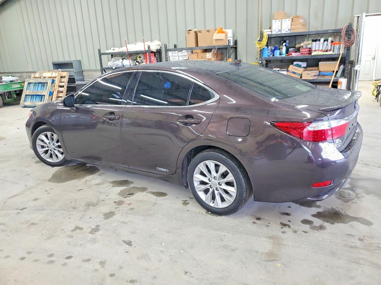 2013 Lexus Es 300h Purple vin: JTHBW1GG9D2037895