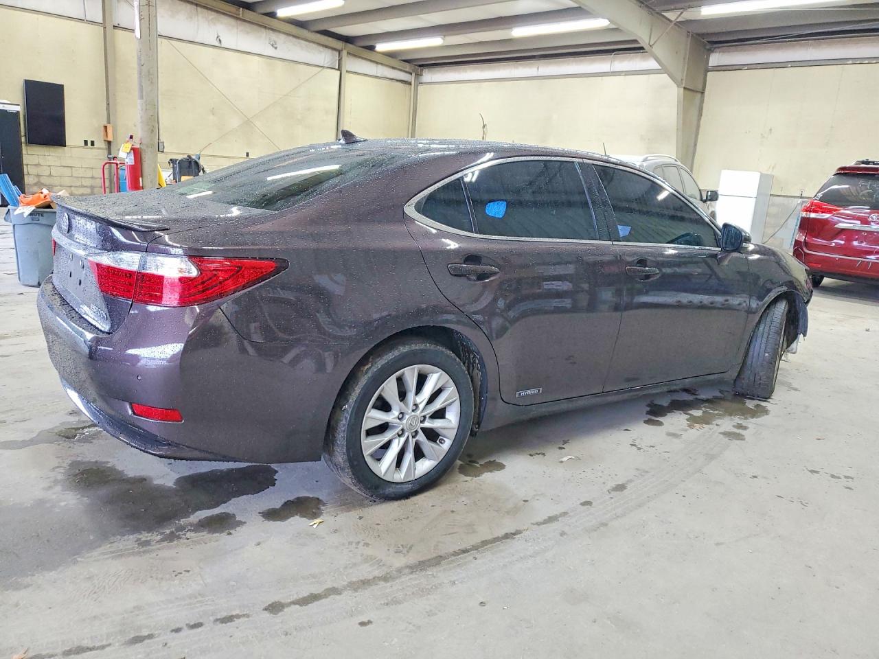 2013 Lexus Es 300h Purple vin: JTHBW1GG9D2037895