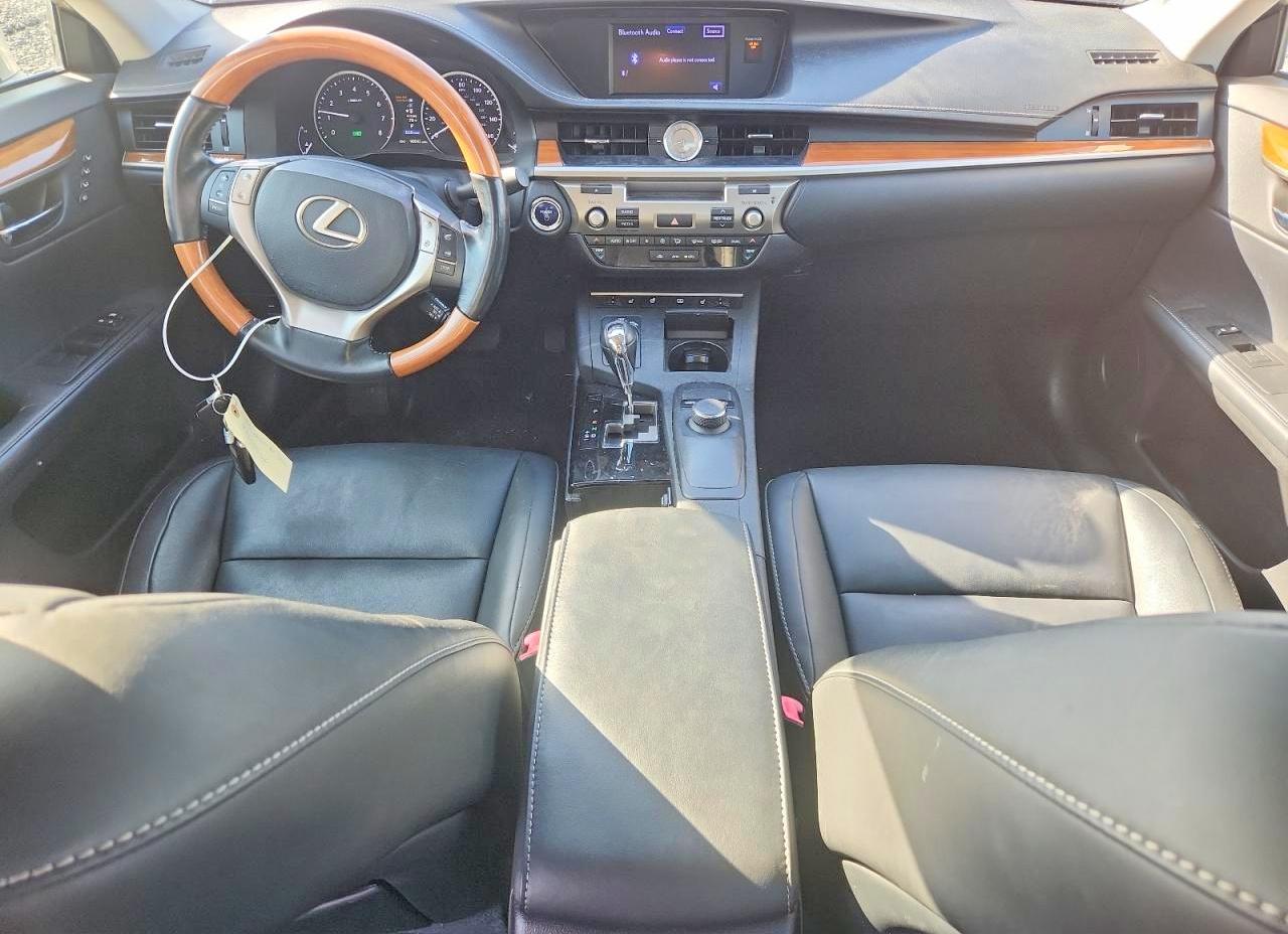 2013 Lexus Es 300h Base Silver vin: JTHBW1GG9D2038027