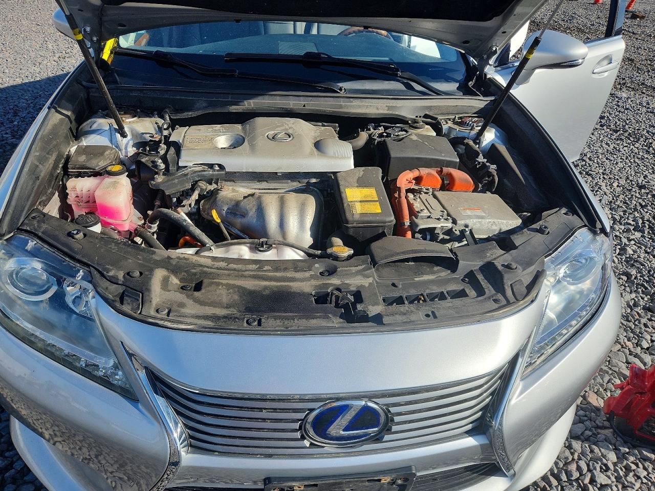 2013 Lexus Es 300h Base Silver vin: JTHBW1GG9D2038027