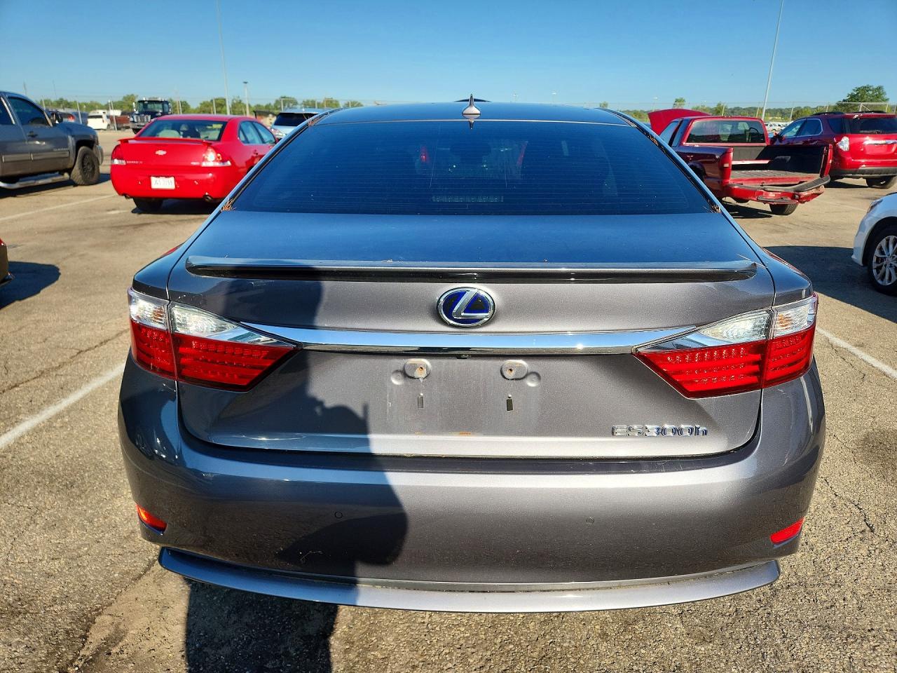 2014 Lexus Es 300h Gray vin: JTHBW1GG9E2066072