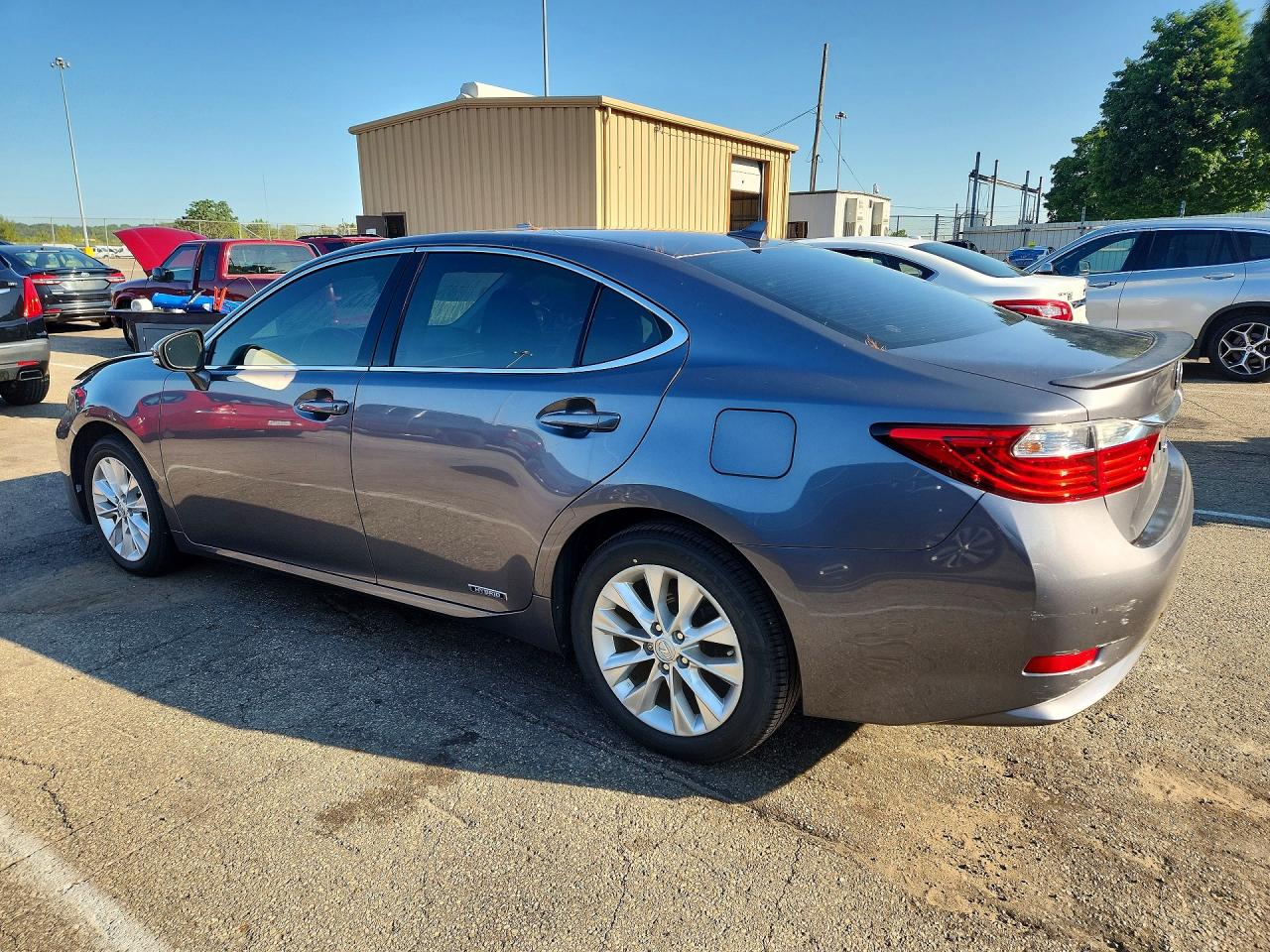 2014 Lexus Es 300h Gray vin: JTHBW1GG9E2066072