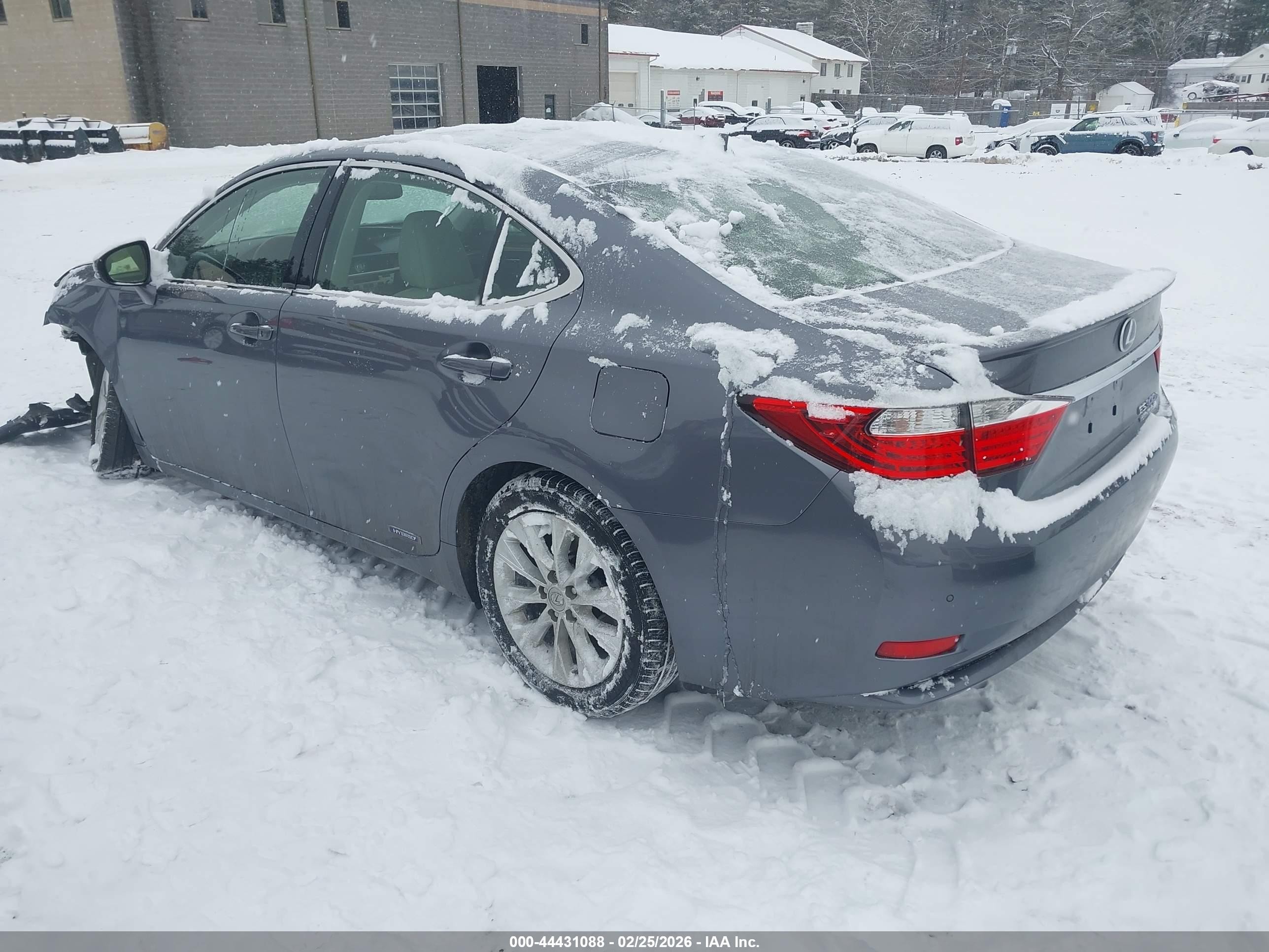 2015 Lexus Es 300h   Gray vin: JTHBW1GG9F2095105