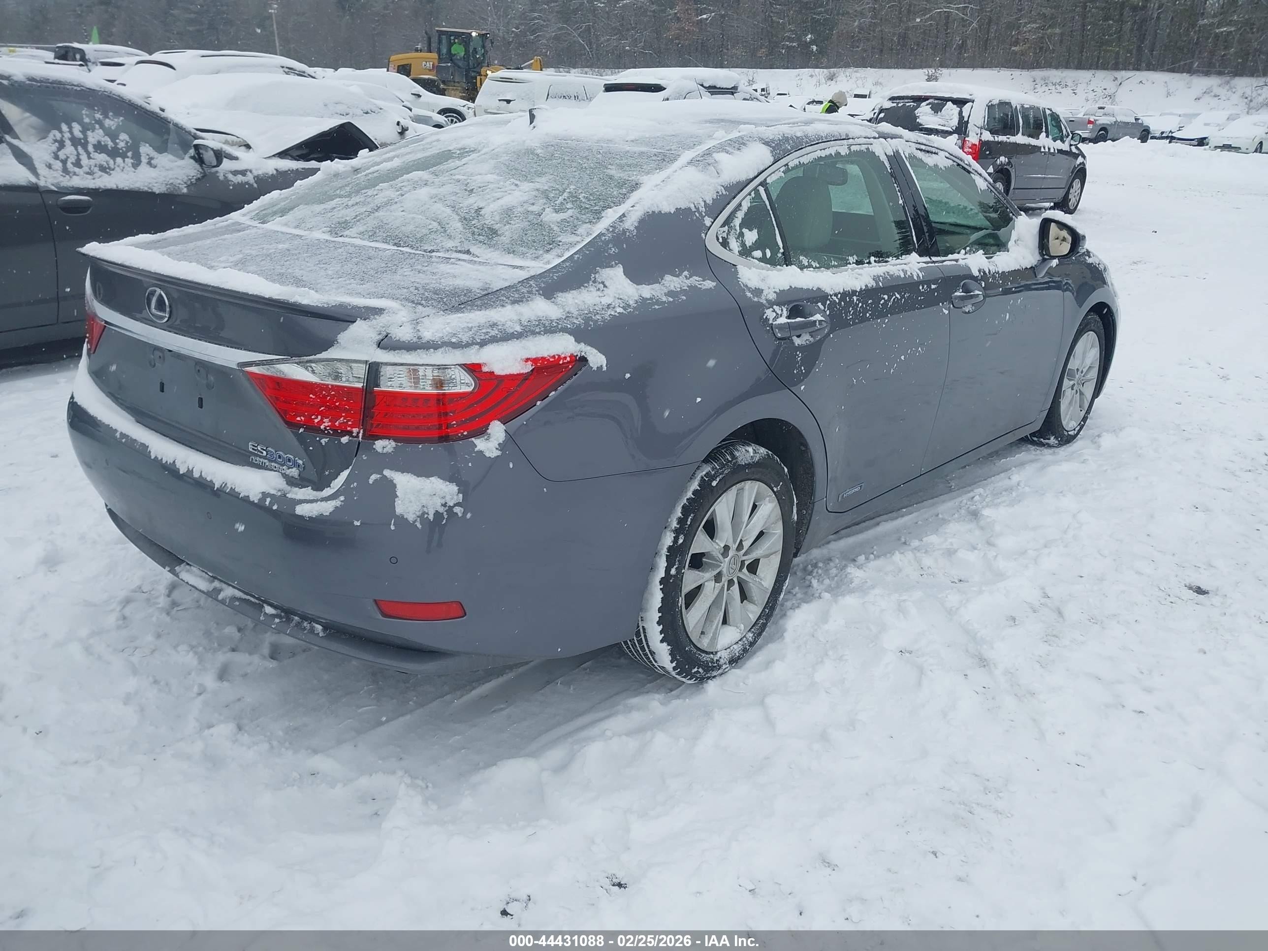2015 Lexus Es 300h   Gray vin: JTHBW1GG9F2095105