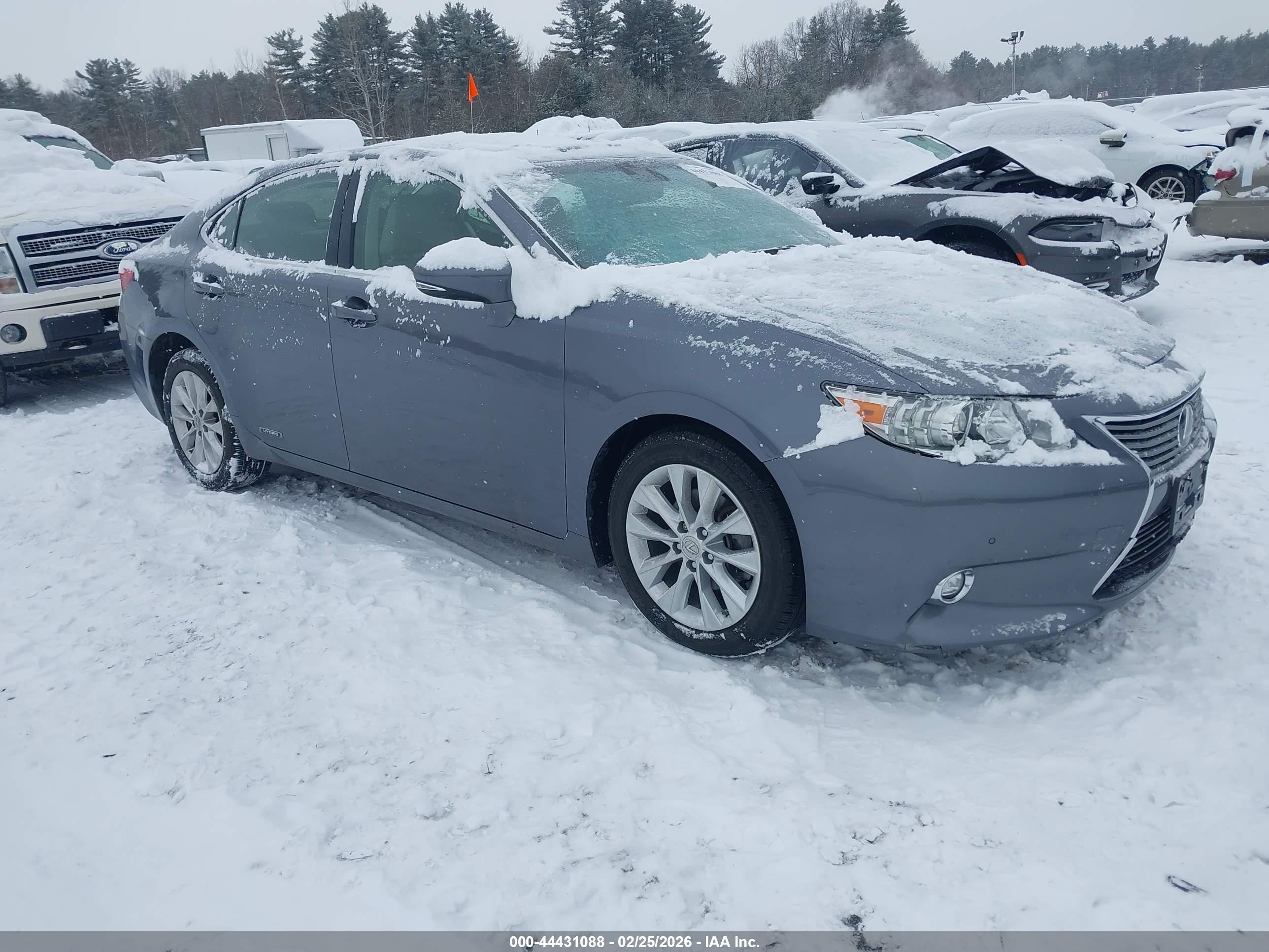 2015 Lexus Es 300h   Gray vin: JTHBW1GG9F2095105