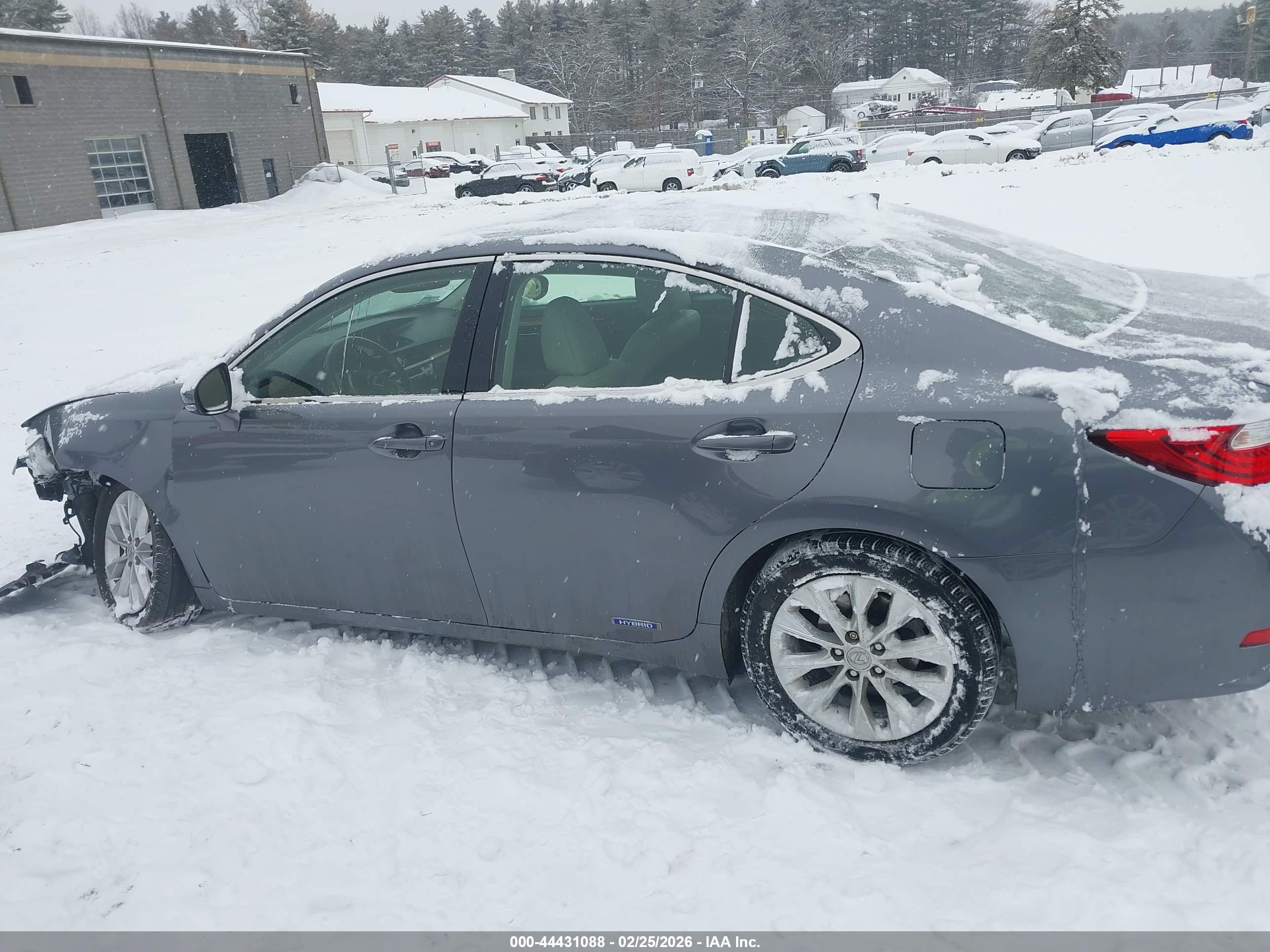2015 Lexus Es 300h   Gray vin: JTHBW1GG9F2095105