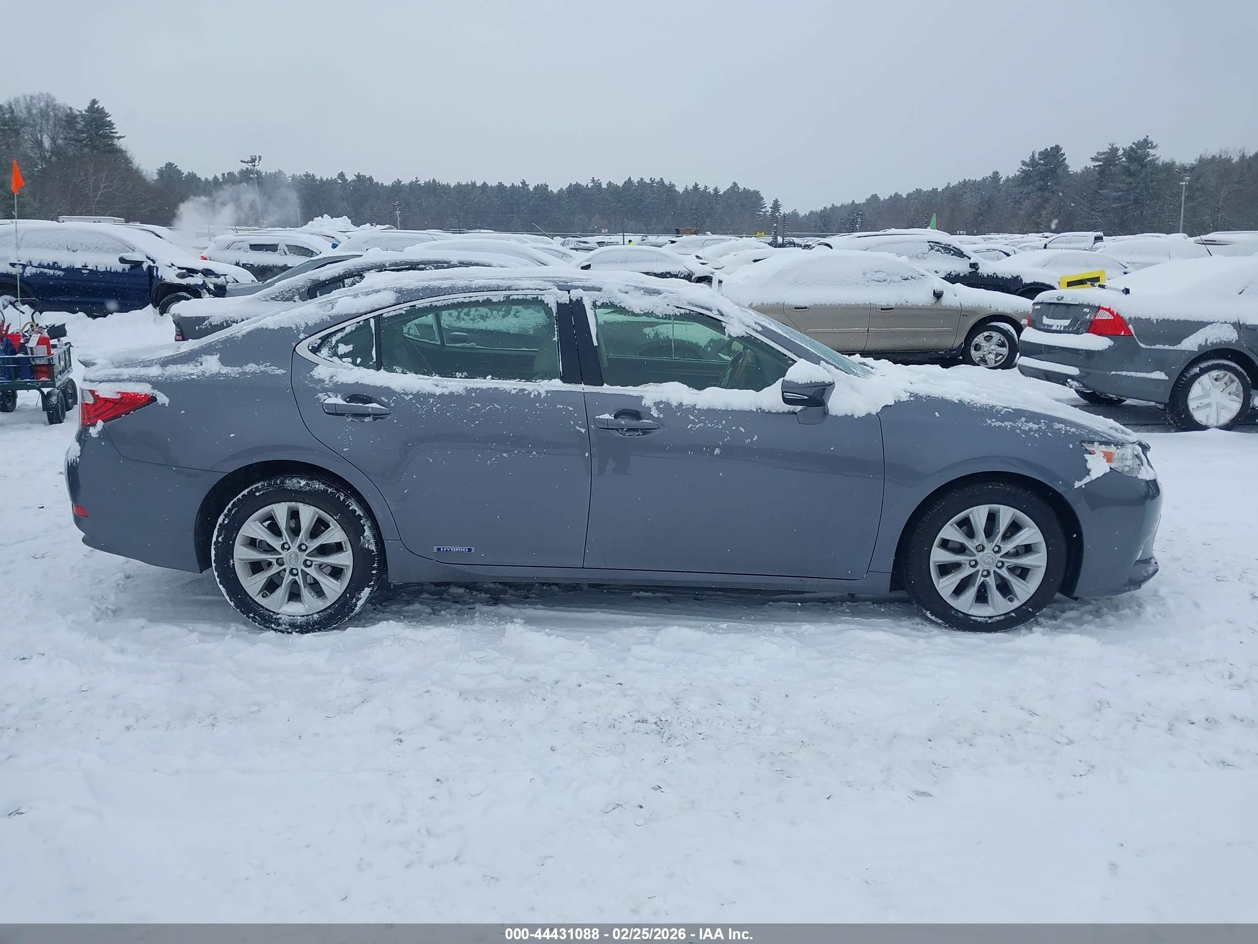 2015 Lexus Es 300h   Gray vin: JTHBW1GG9F2095105