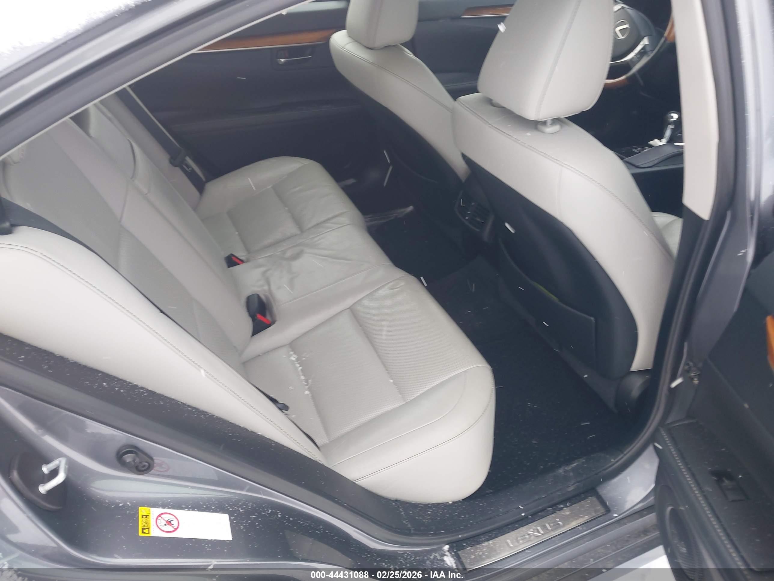 2015 Lexus Es 300h   Gray vin: JTHBW1GG9F2095105