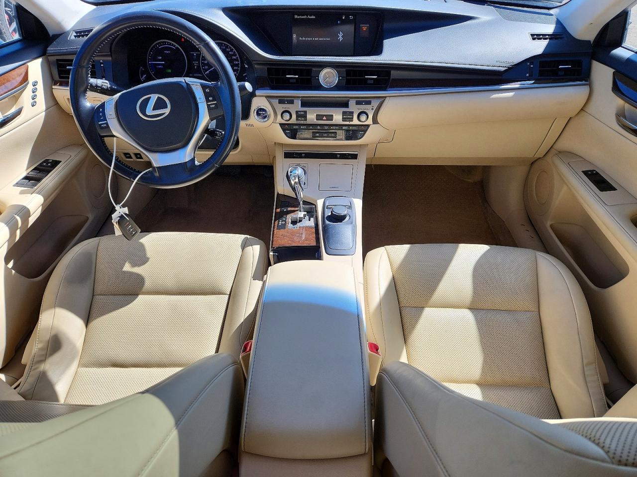2015 Lexus Es 300h Black vin: JTHBW1GG9F2095363