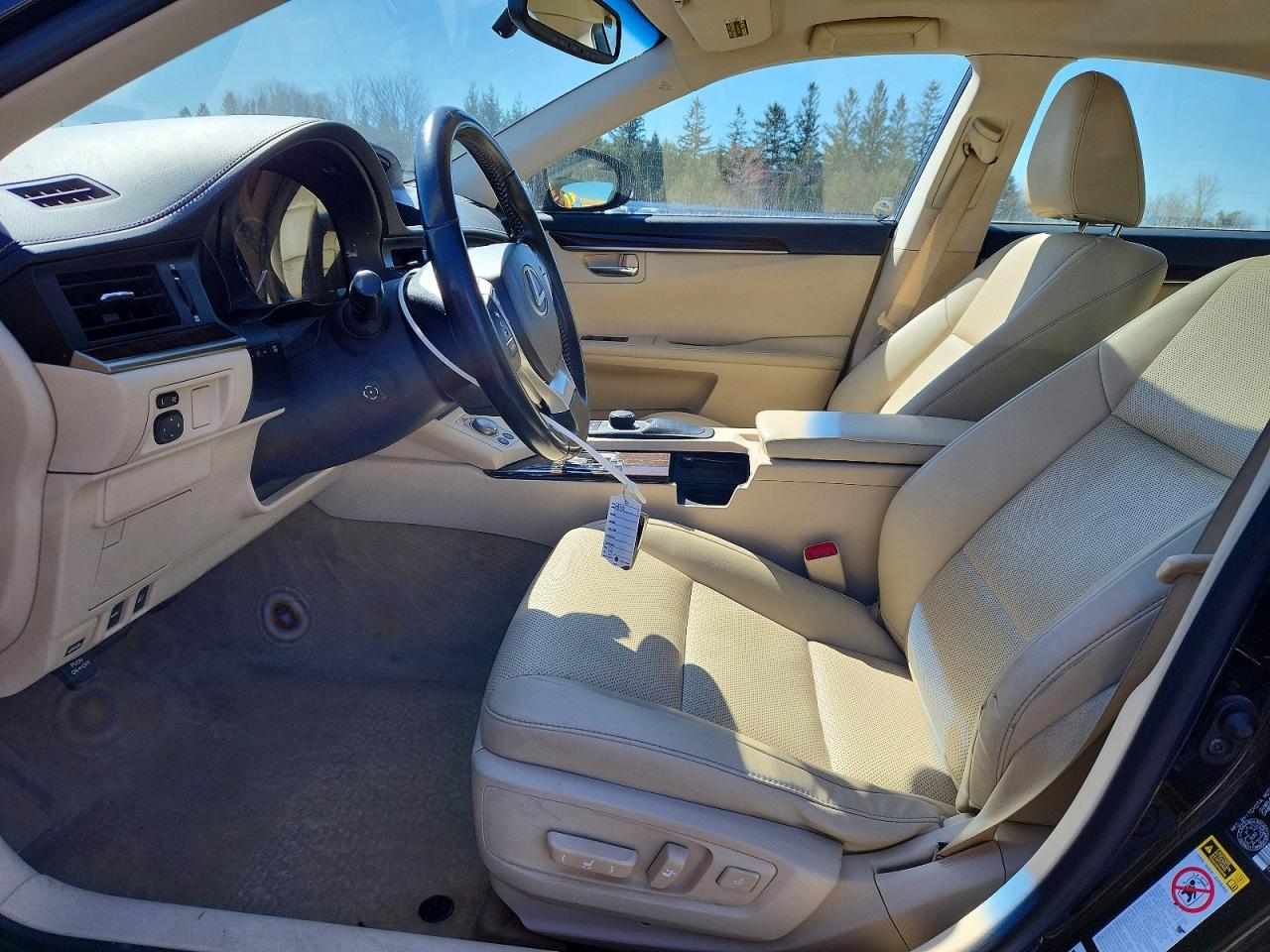 2015 Lexus Es 300h Black vin: JTHBW1GG9F2095363