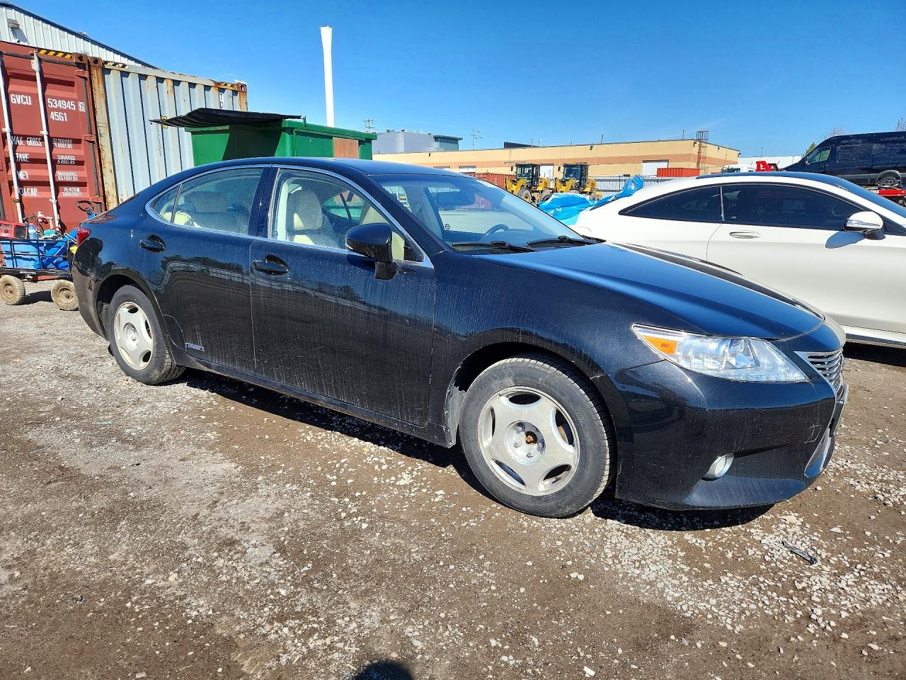 2015 Lexus Es 300h Black vin: JTHBW1GG9F2095363
