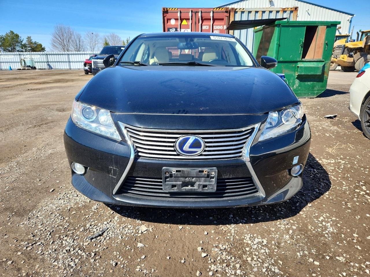 2015 Lexus Es 300h Black vin: JTHBW1GG9F2095363